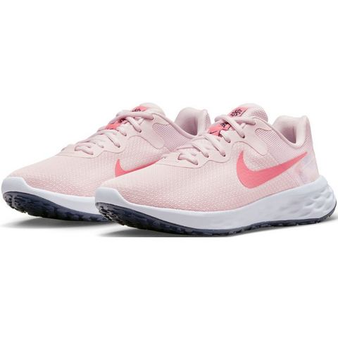 Nike Nike revolution 6 prm hardloopschoenen roze-blauw dames dames