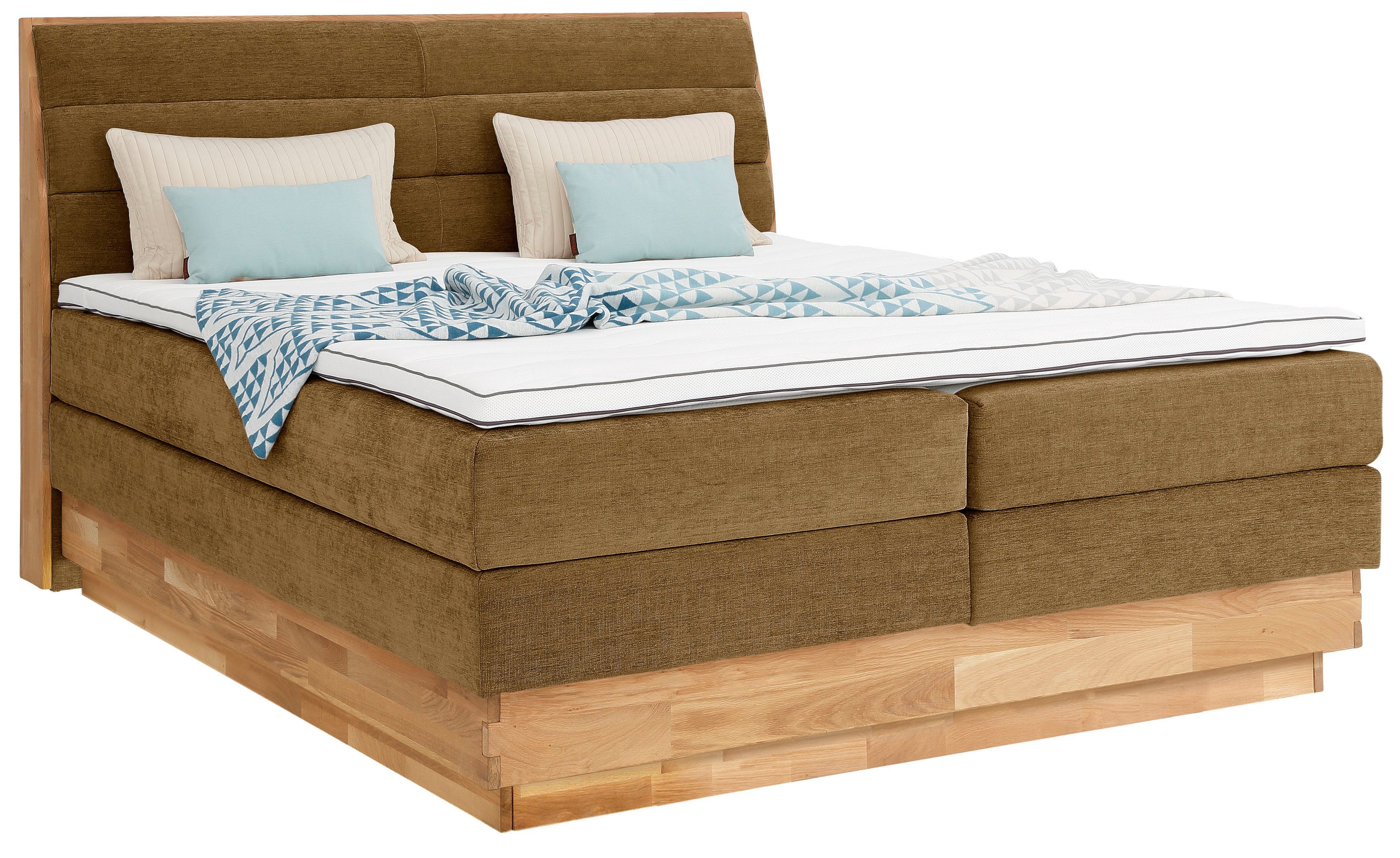 OTTO products Boxspring JENNA zonder ledverlichting, met gecertificeerde, gerecyclede overtrekstoffen