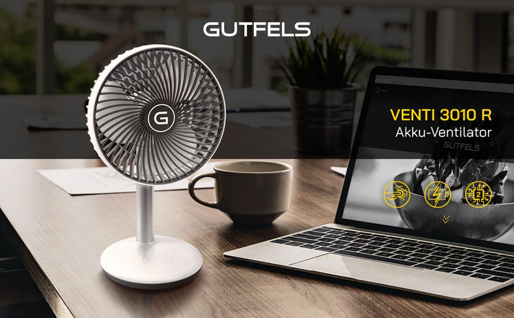 Gutfels Tafelventilator »VENTI 3010 R«