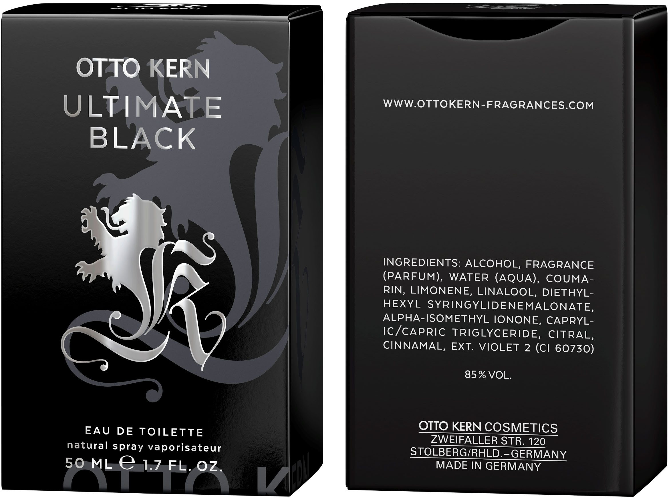 Otto Kern Eau de toilette Ultimate Black (set, 1-delig)