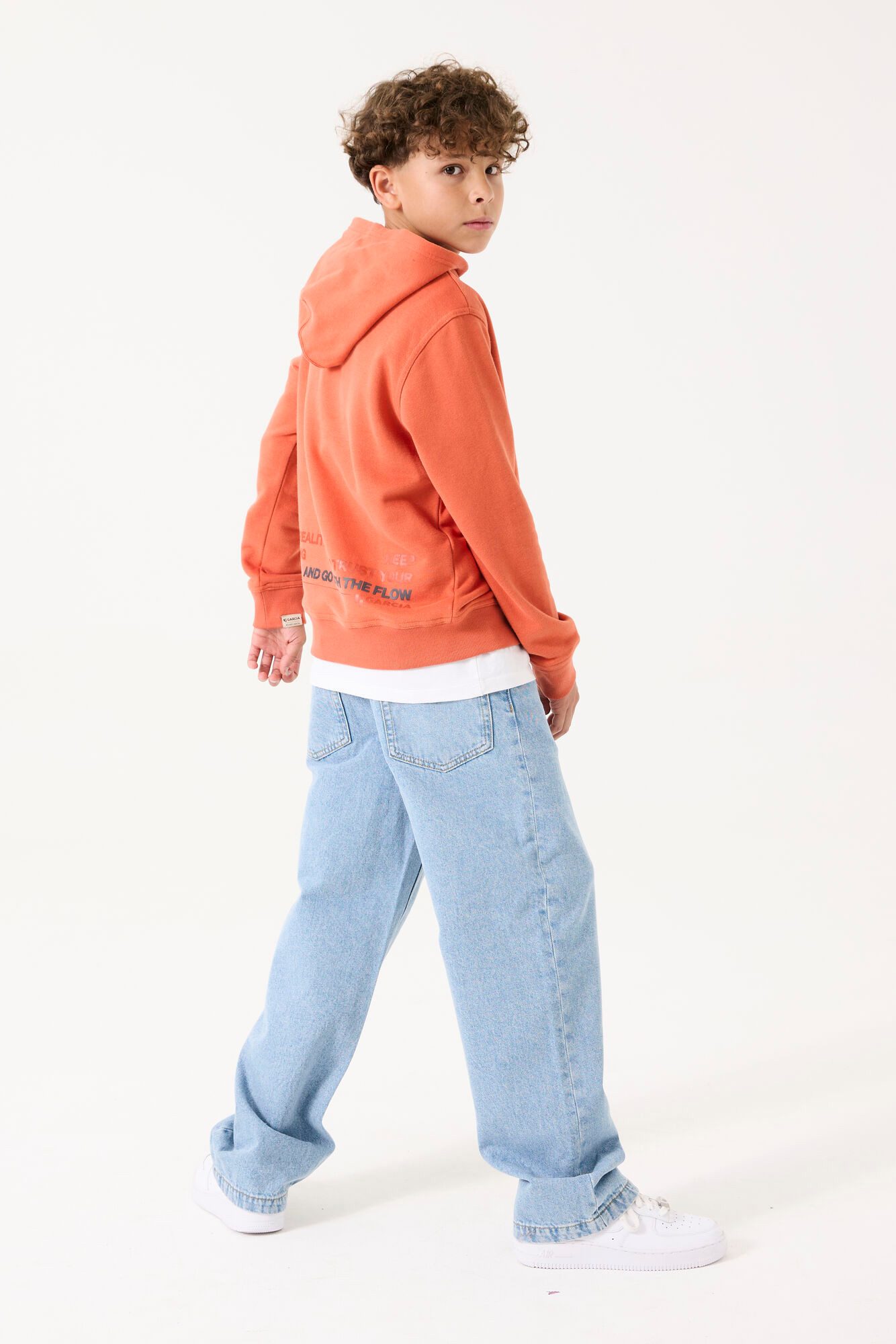Garcia Hoodie met belettering