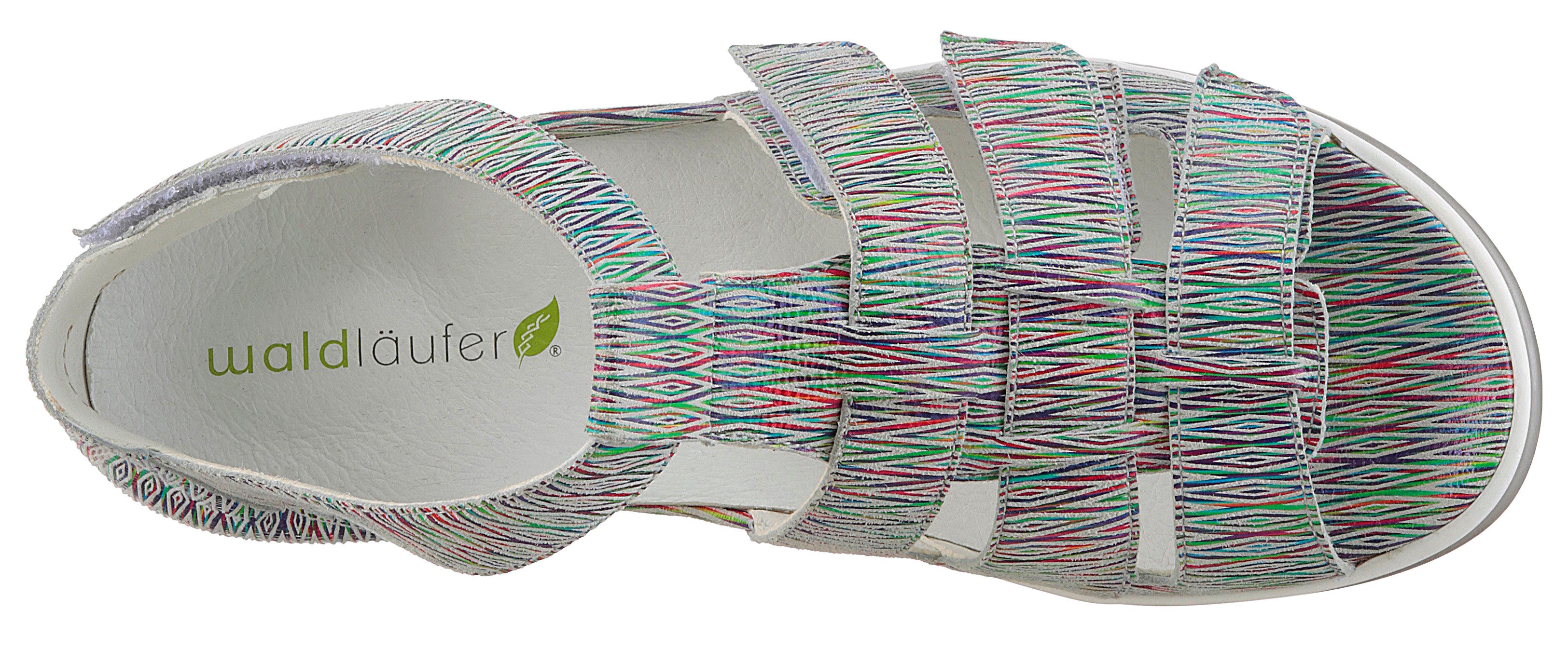 Waldläufer Sandalen HAKURA , klittenbandschoen, zomerschoen, comfort-schoen in comfortbreedte h (= zeer breed)
