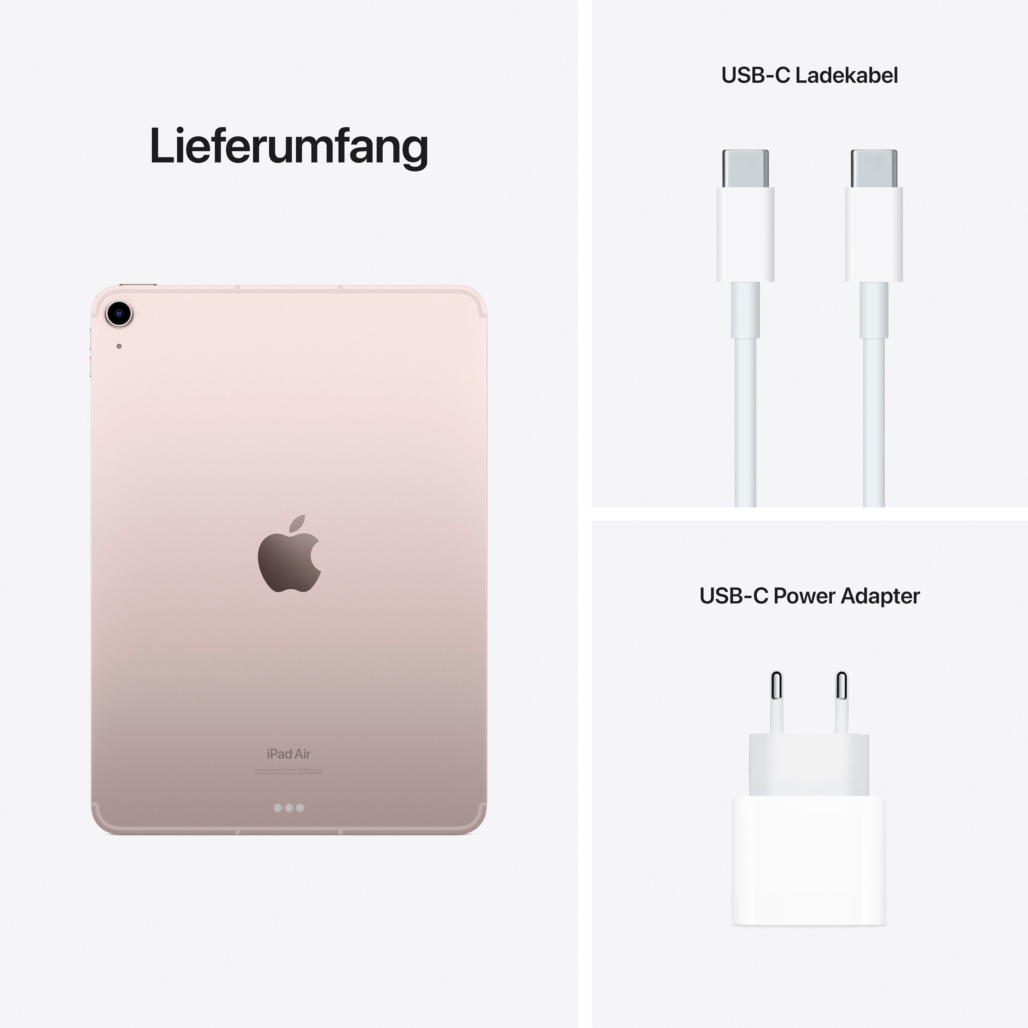 Apple Tablet iPad Air (2022), 10,9", iPadOS