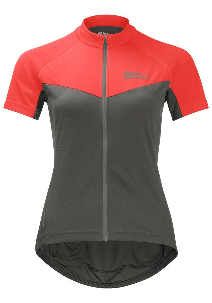 Jack Wolfskin Functioneel shirt MOROBBIA FZ T W