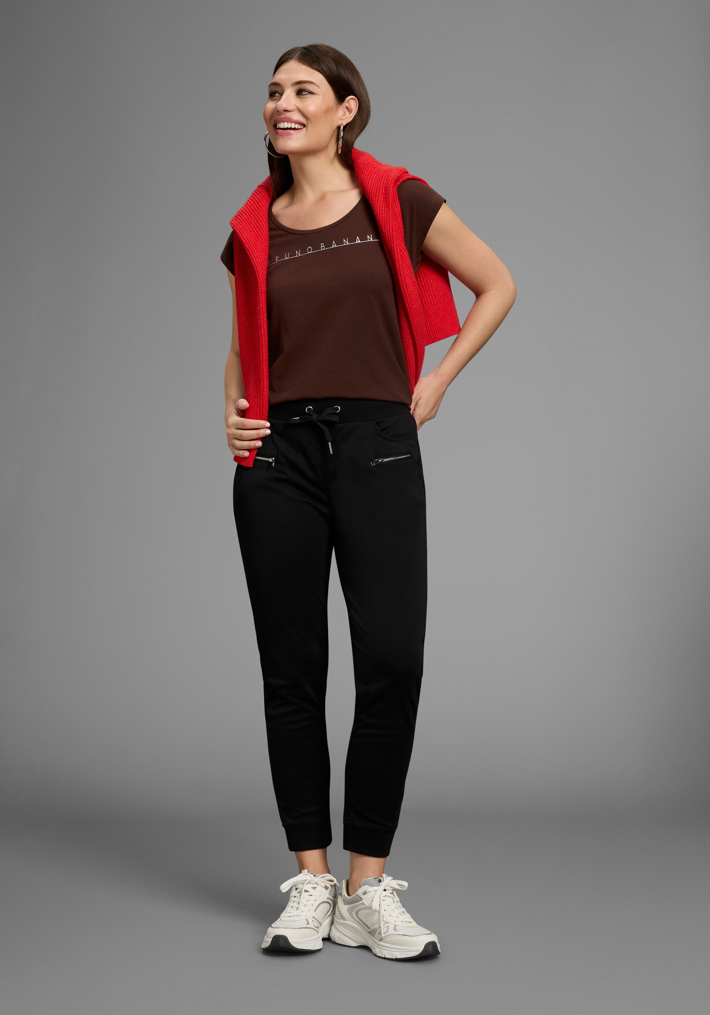 Bruno Banani Jerseybroek Zoom-bund
