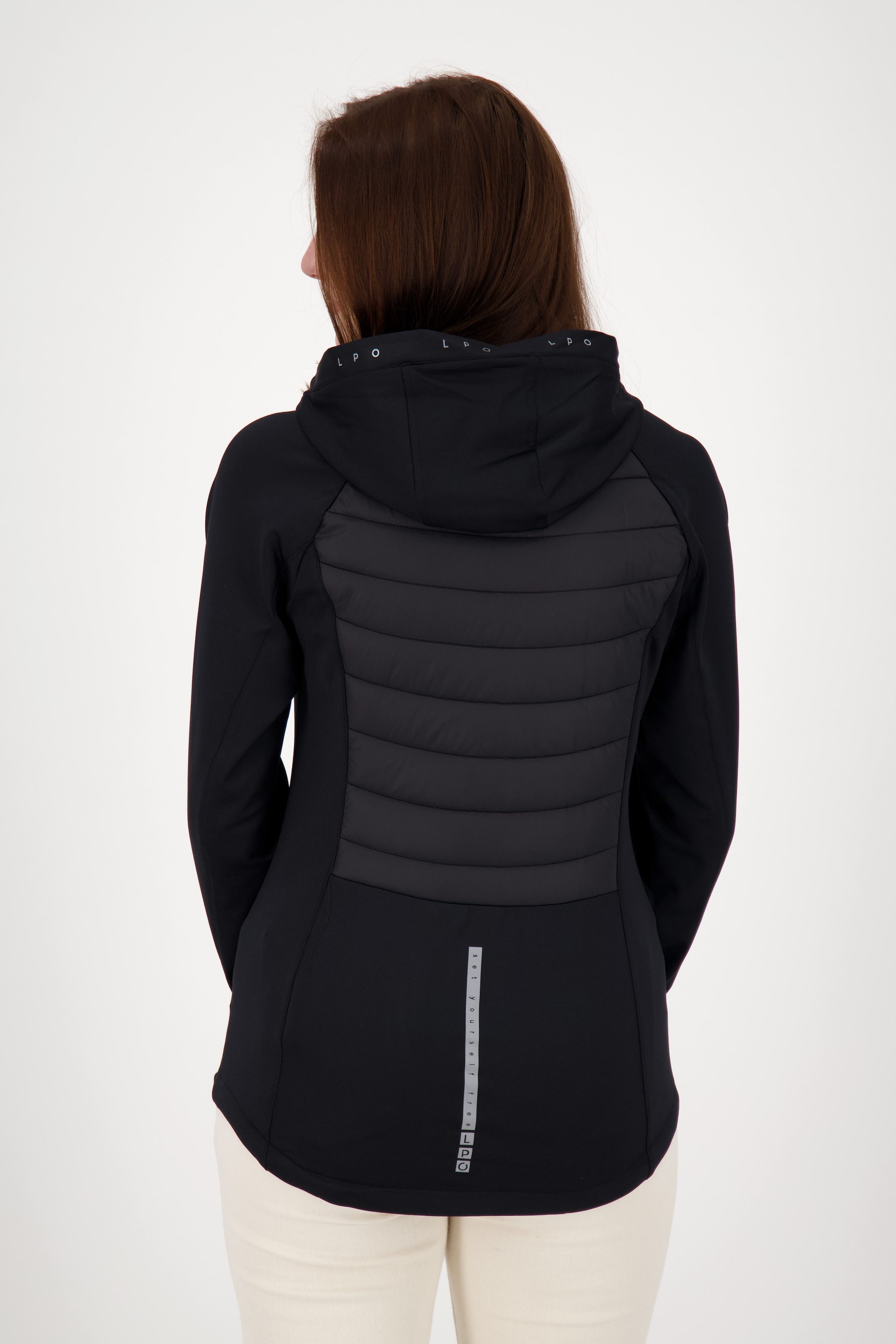 DEPROC Active Gebreid fleecejack ELMCOURT V WOMEN