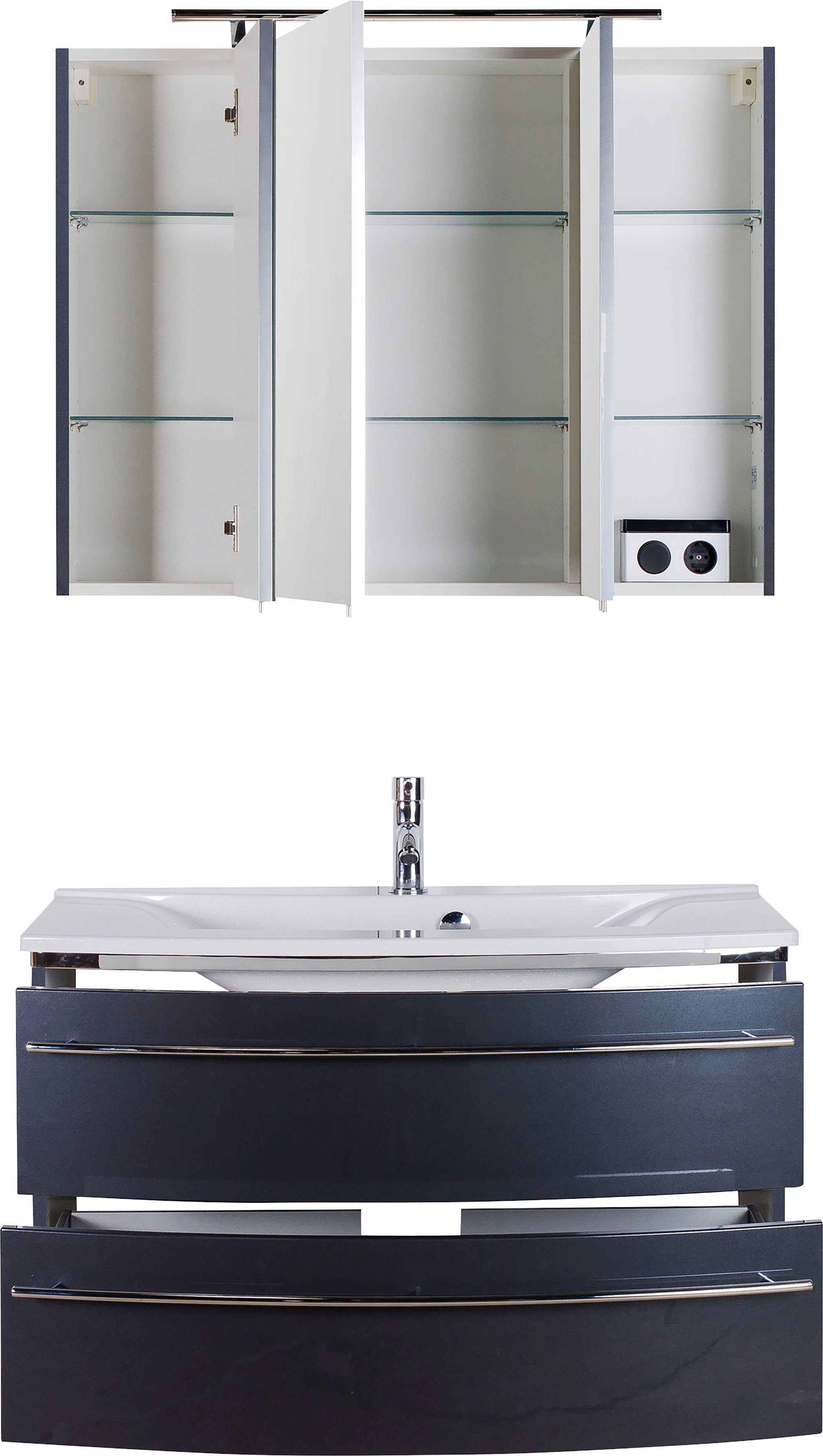 MARLIN Badkamerserie 3040 , breedte 90 cm (2-delig)