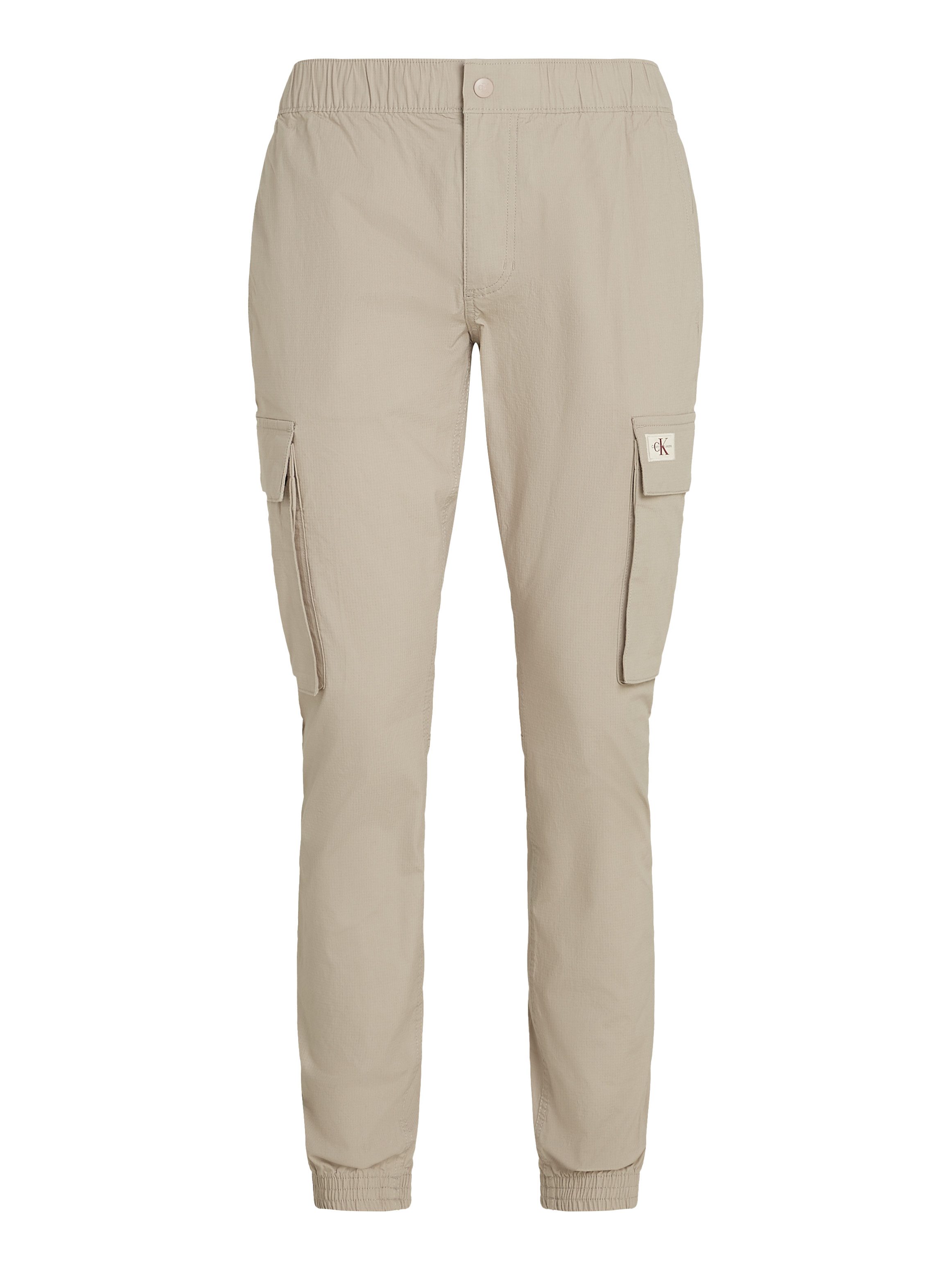 Calvin Klein Cargobroek SKINNY CARGO met logopatch