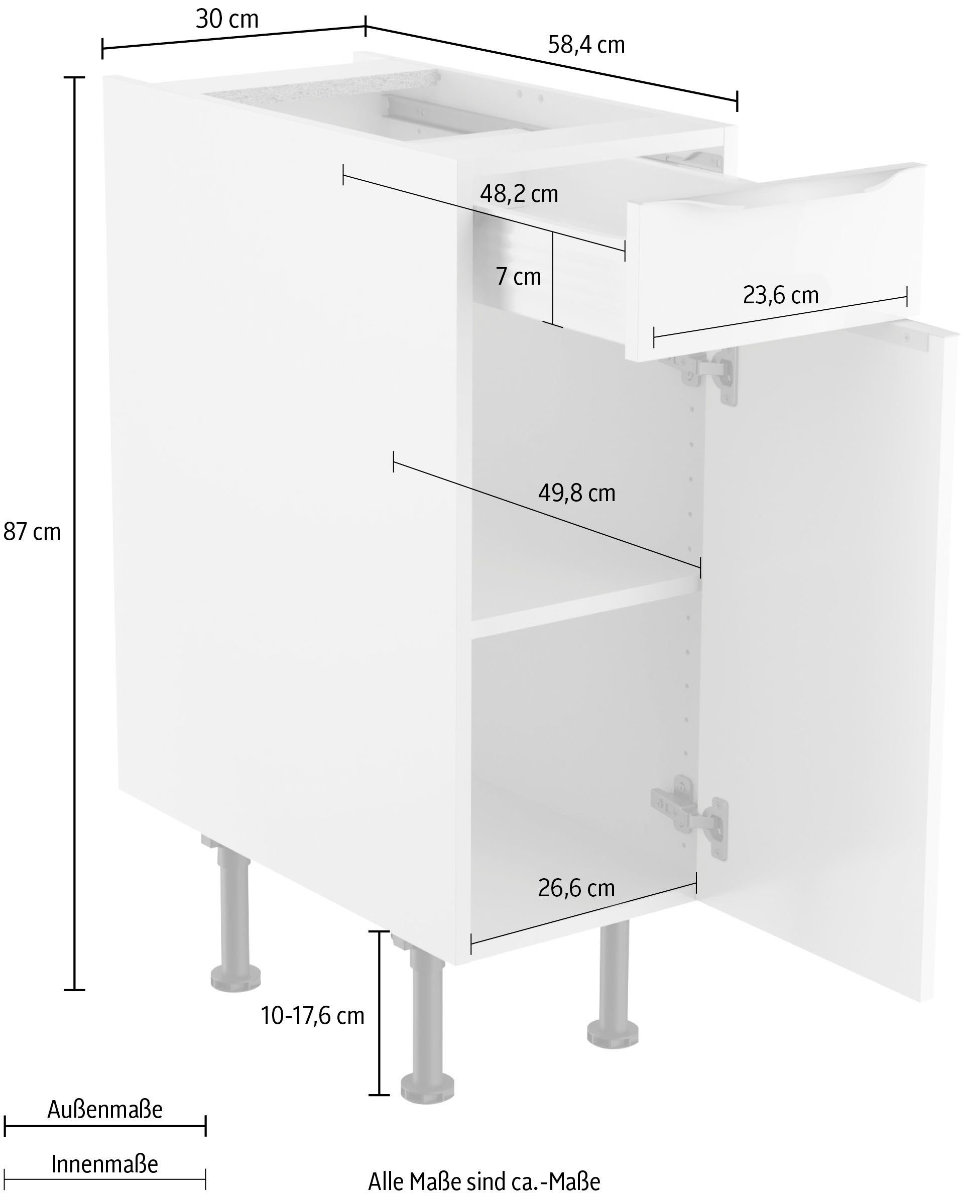 OPTIFIT Onderkast KS-Aken