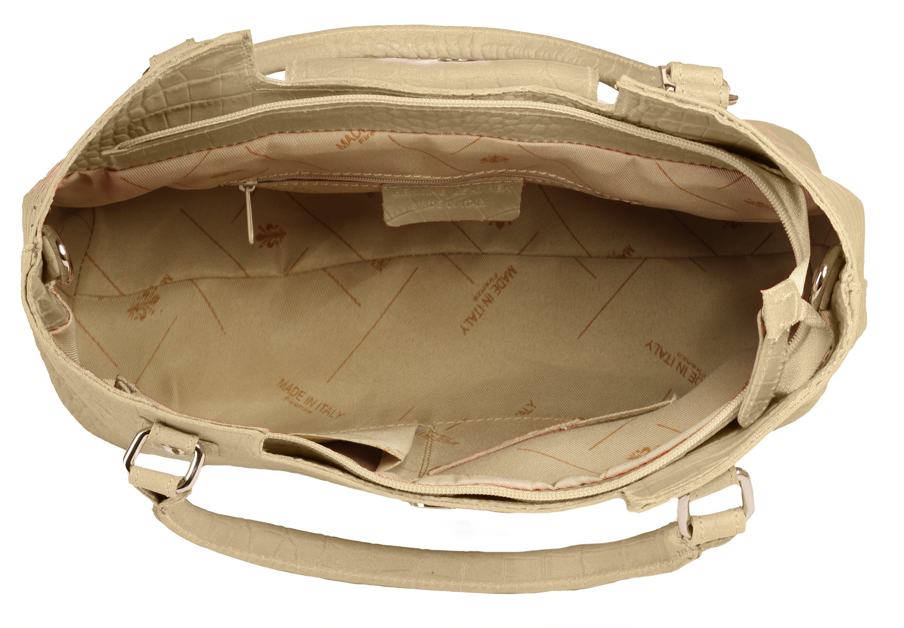 Cluty Tas echt leer, made in italy
