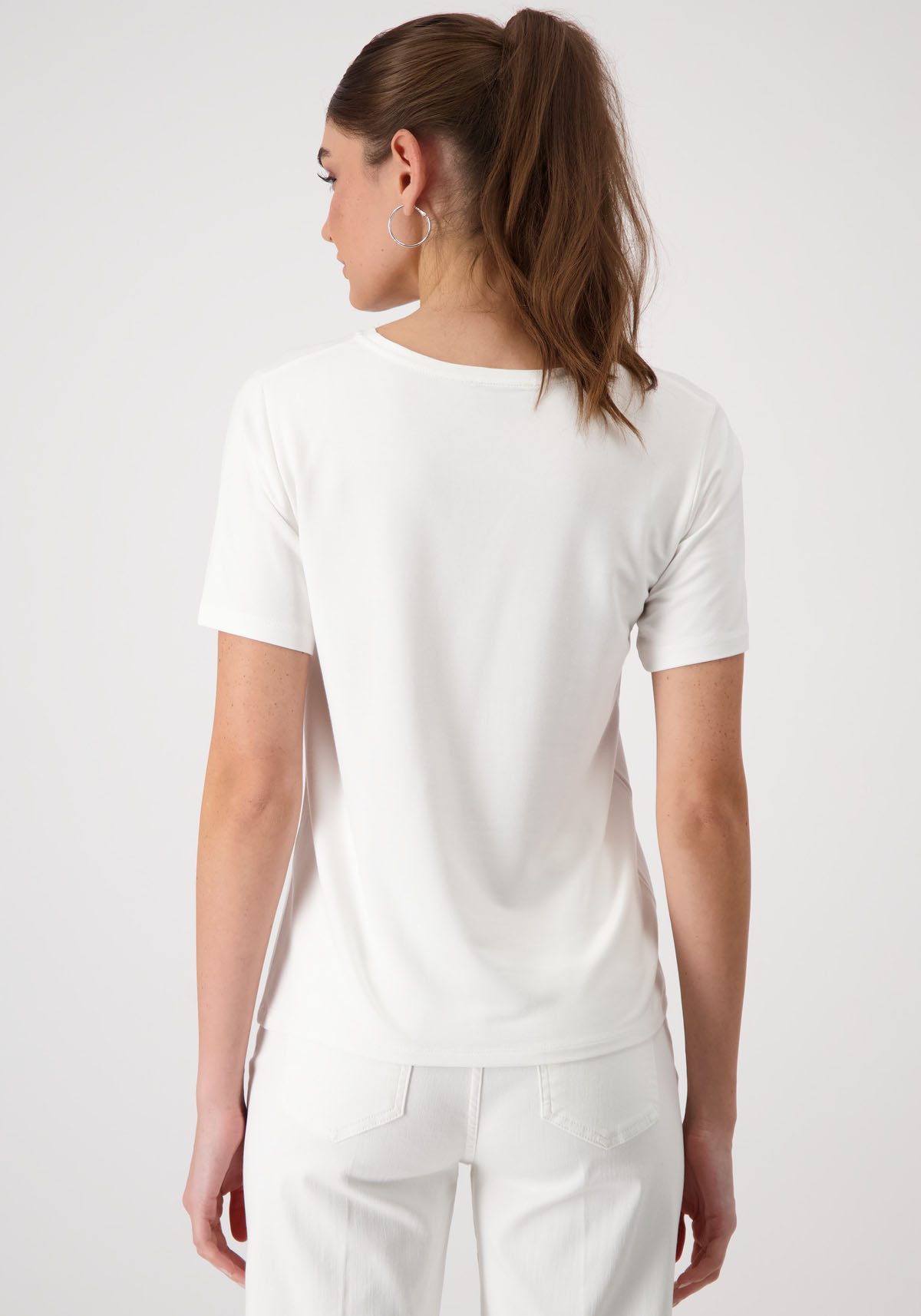 Monari Shirt met ronde hals Shirt Biarritz Druck