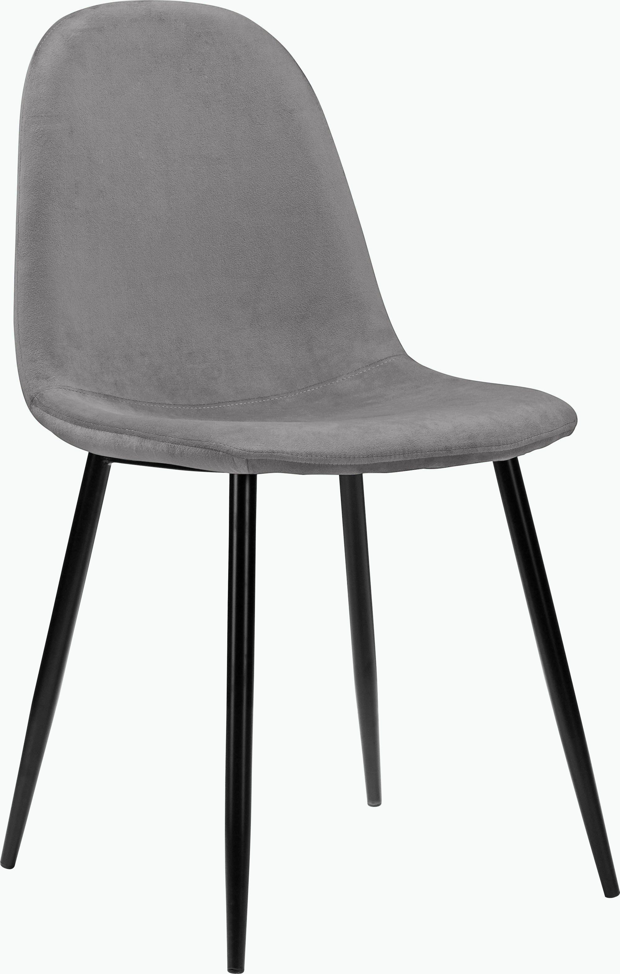 Leonique Eethoek Eadwine, TOPSELLER! Zitgroep eettafel plus 4 eetkamerstoelen (set, 5-delig)
