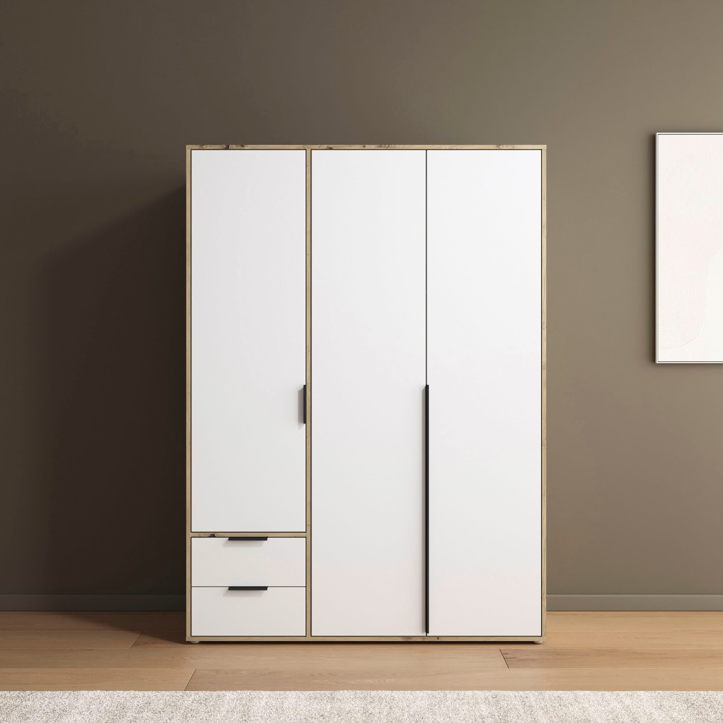 rauch Draaideurkast Kledingkast Kast Garderobe Wasmand NAGATA veel Opbergruimte