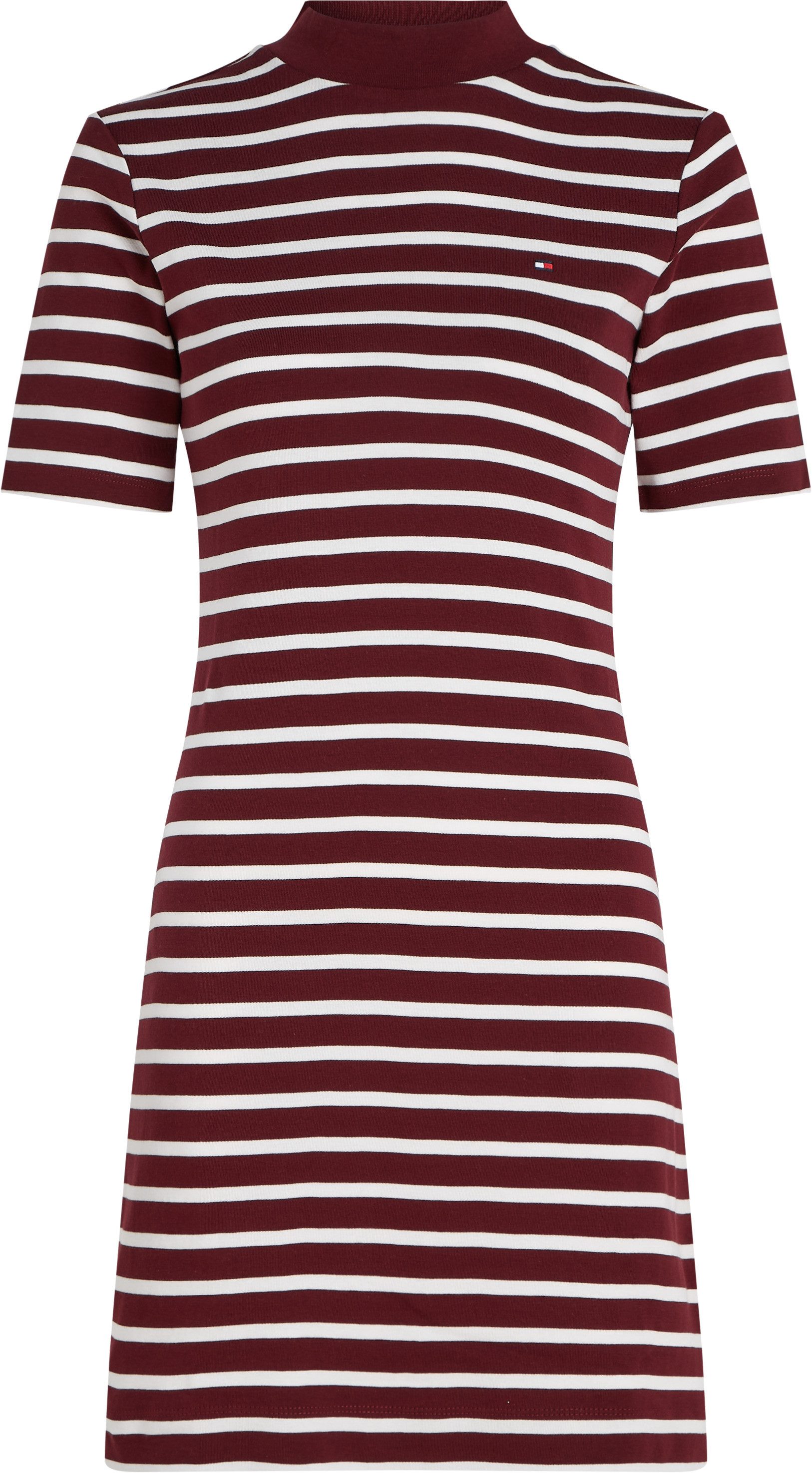 Tommy Hilfiger Shirtjurk SLIM CODY MOCK-NK DRESS