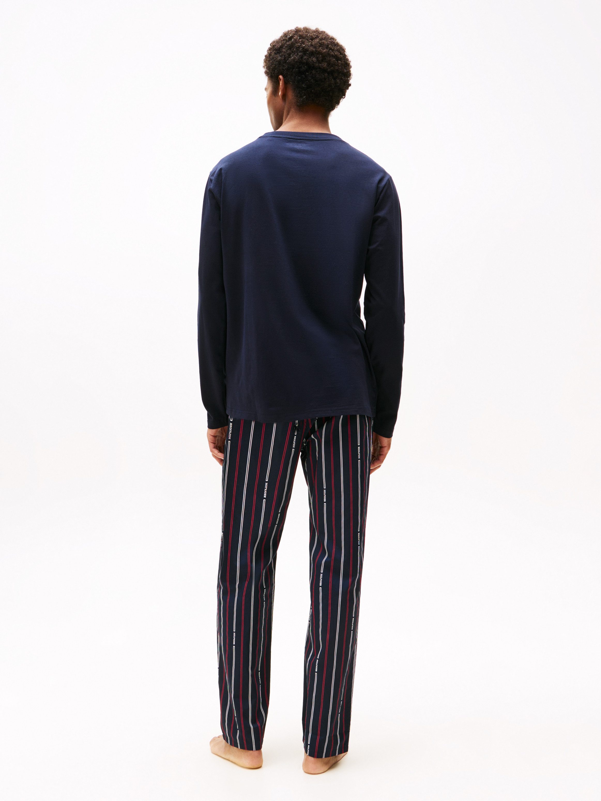 Tommy Hilfiger Underwear Pyjama LS WOVEN PJ SET PRINT