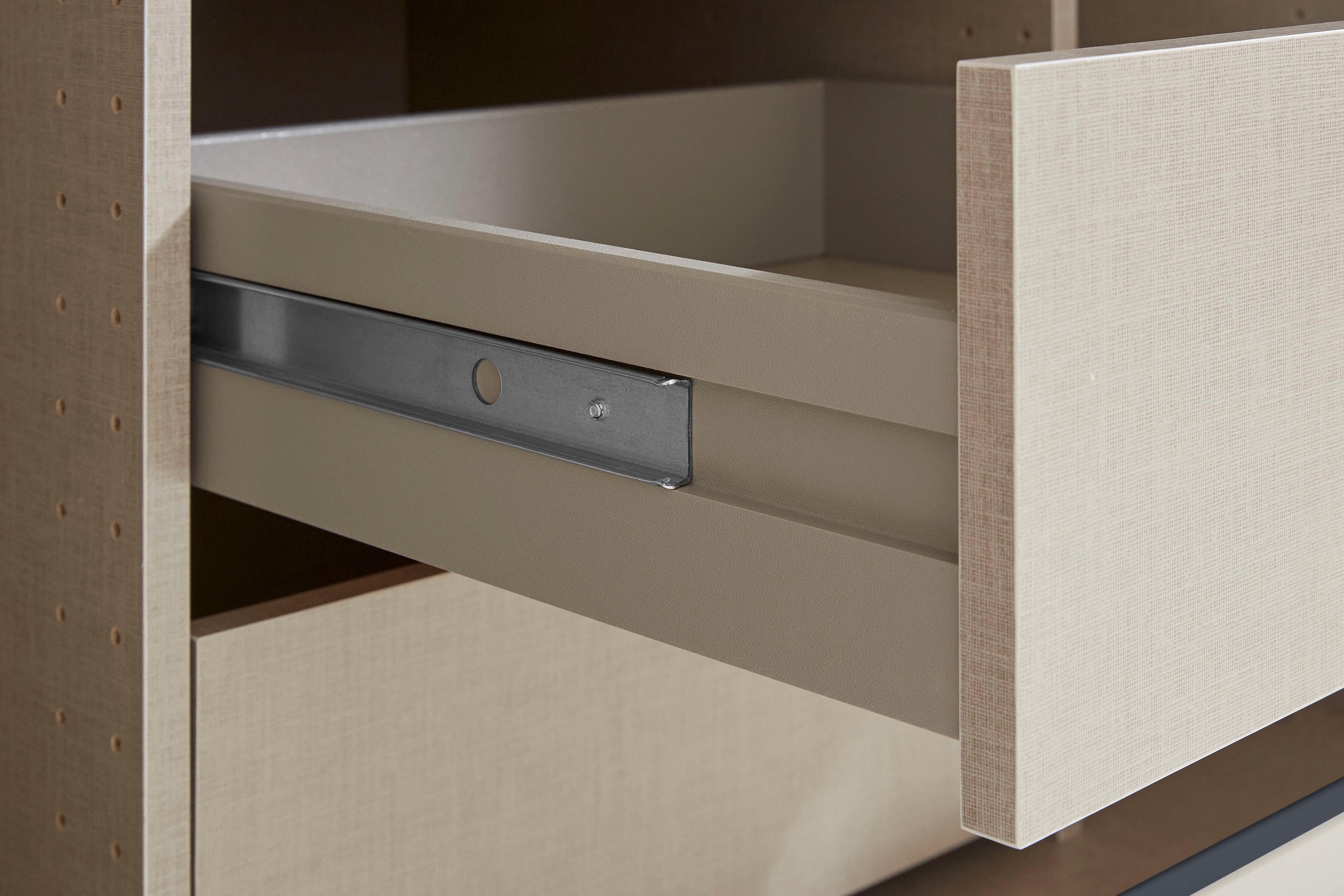 rauch Draaideurkast Kledingkast kast garderobe TOPSELLER OTELI incl. binnenindeling met 3 binnenlades extra planken optioneel met spiegel made in germany