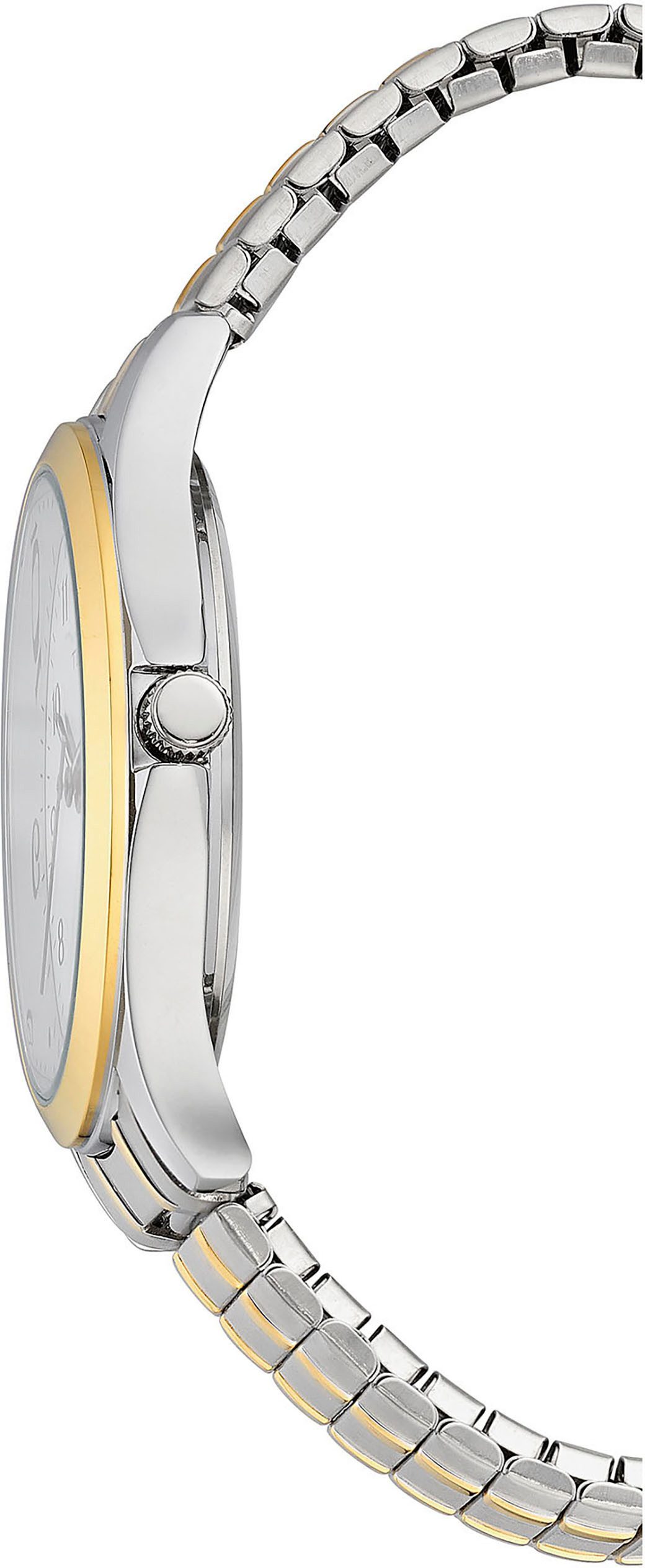 Tempic Kwartshorloge Horloge, herenhorloge, analoog, flexband, trekband