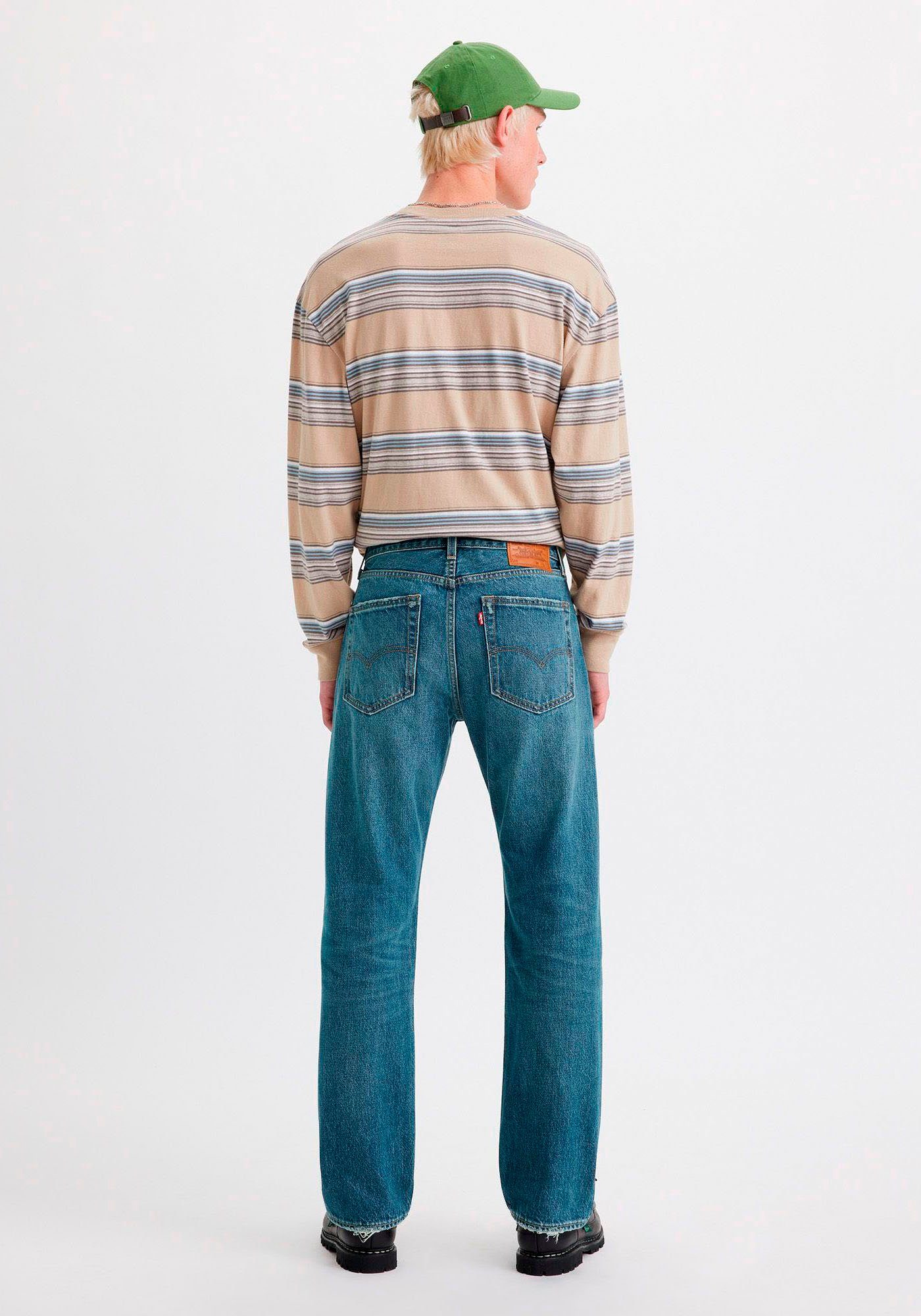 Levi's® Straight jeans 551Z AUTHENTIC met leren badge