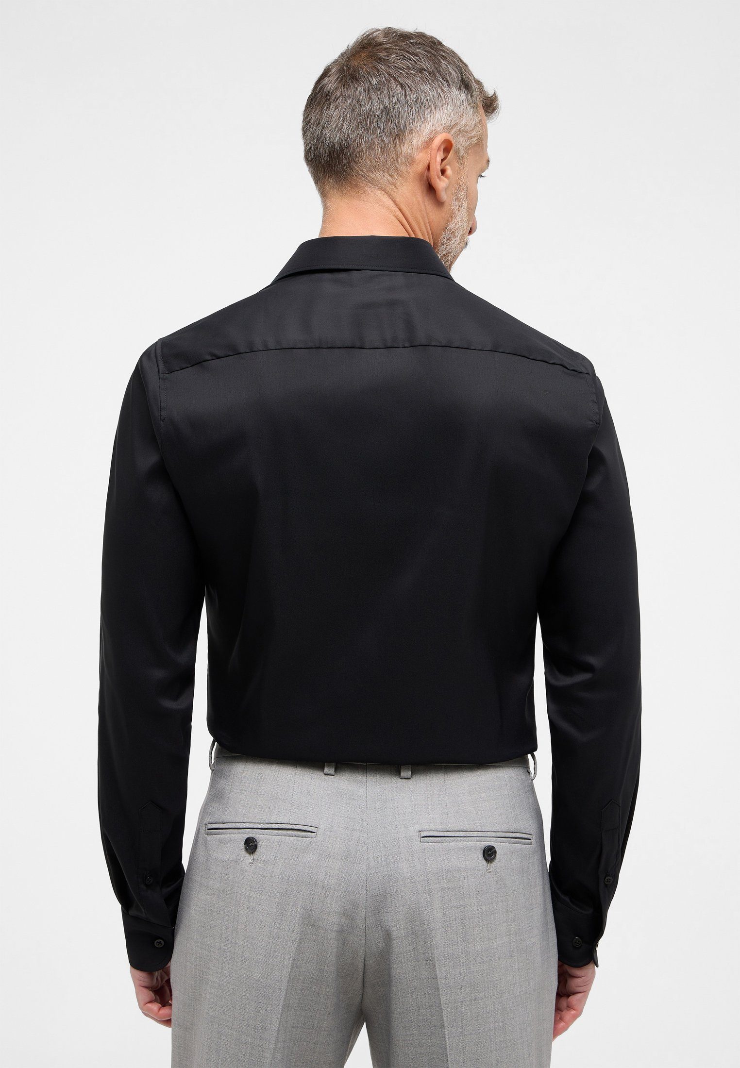 Eterna Overhemd met lange mouwen Slim fit EASY IRON (gemakkelijk te strijken)