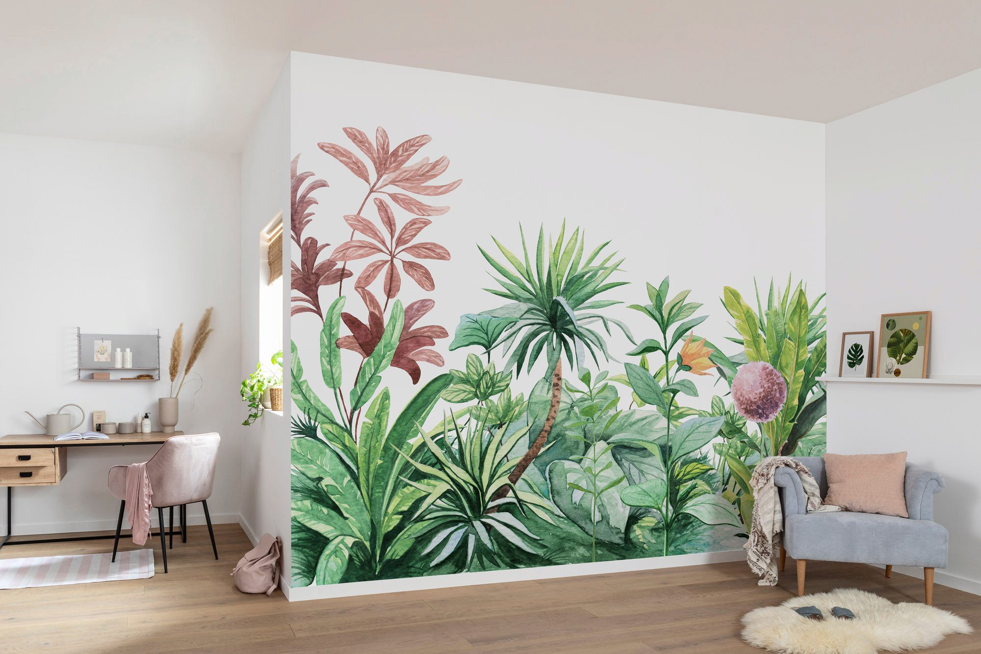 Komar Vliesbehang Digitale print vlies - Terrain - Afmeting 300 x 250 cm