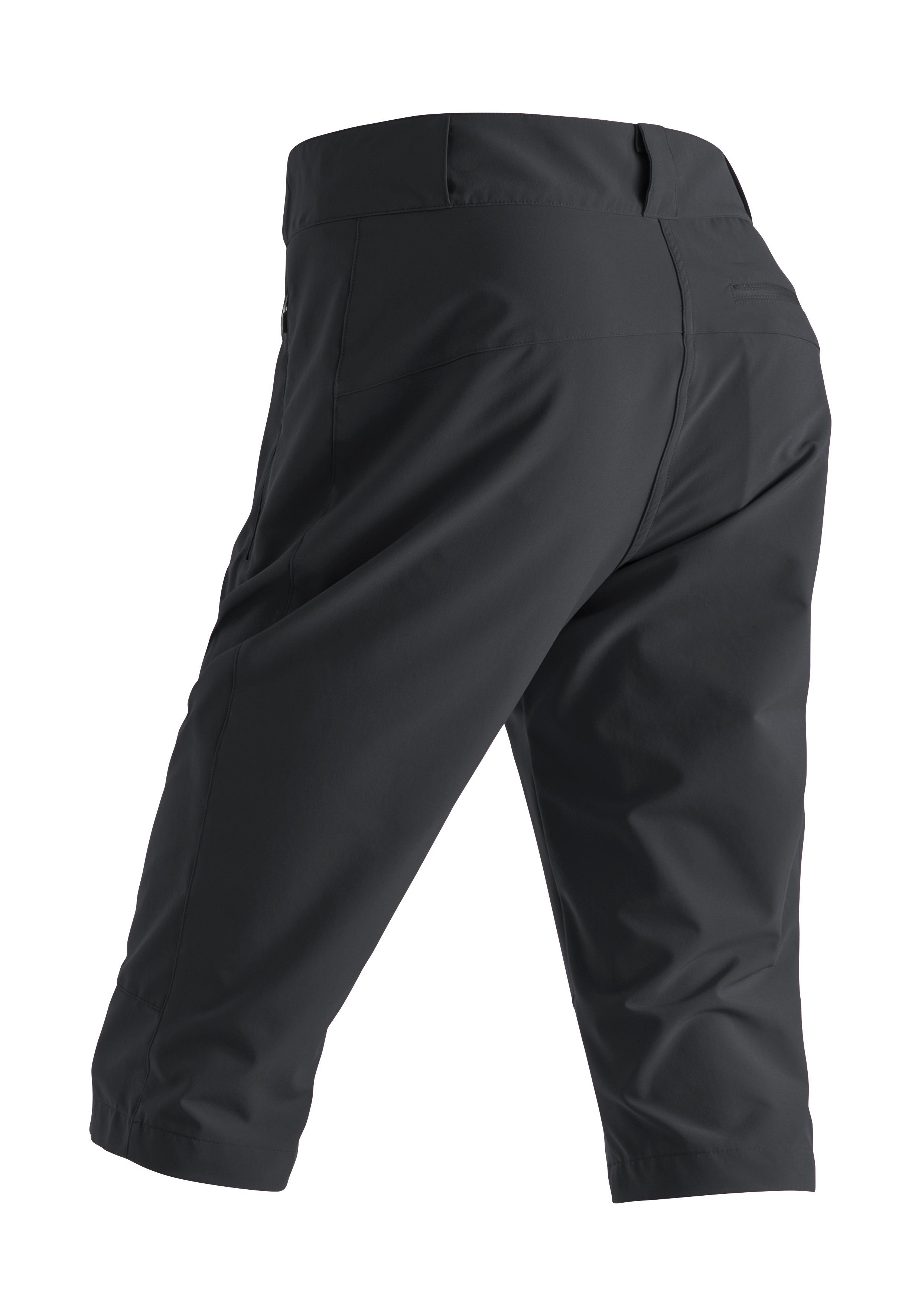 Maier Sports Functionele short Latit capri W Duurzame outdoorcapri met dryprotec technologie