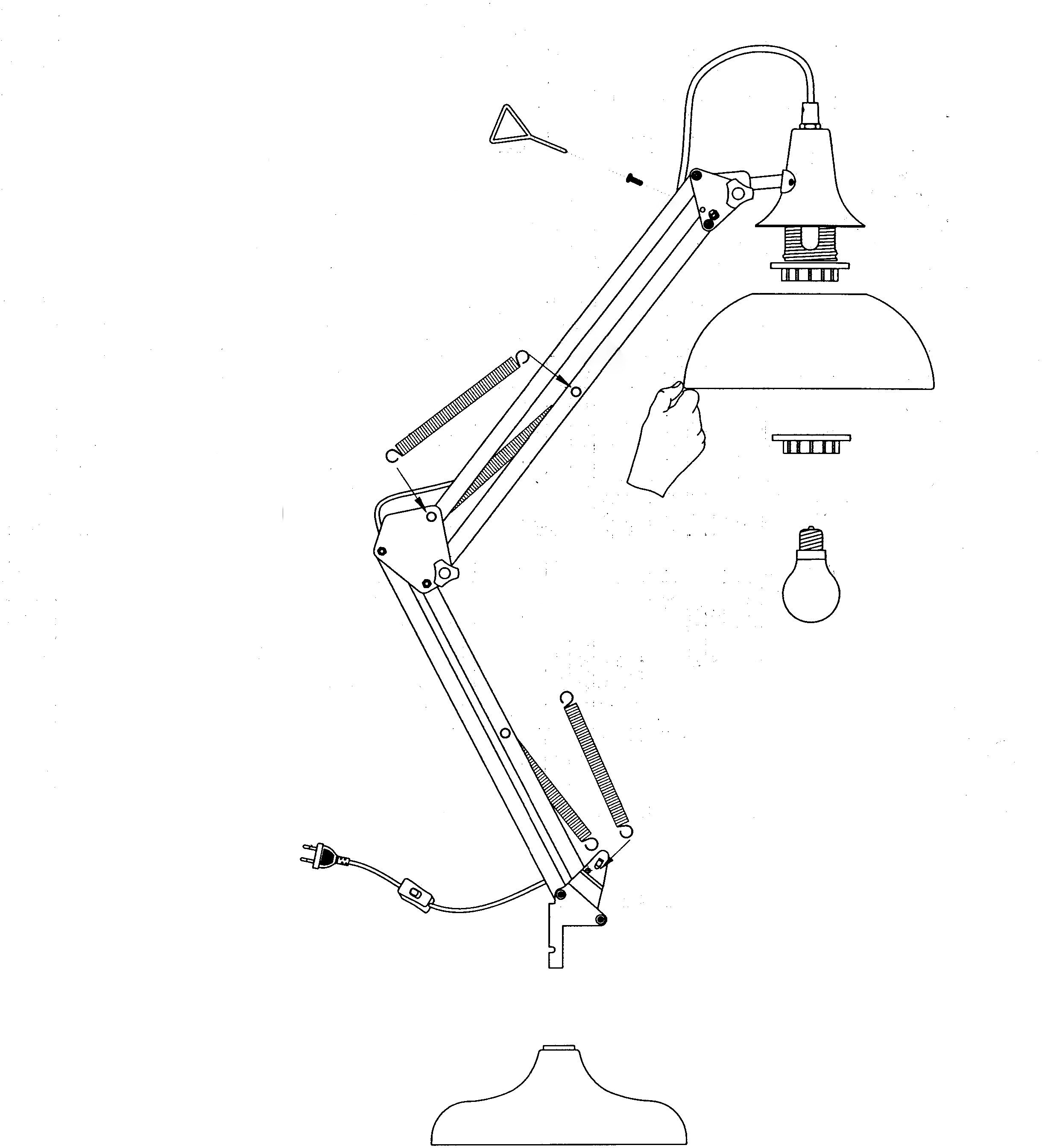 EGLO Bureaulamp BORGILLIO