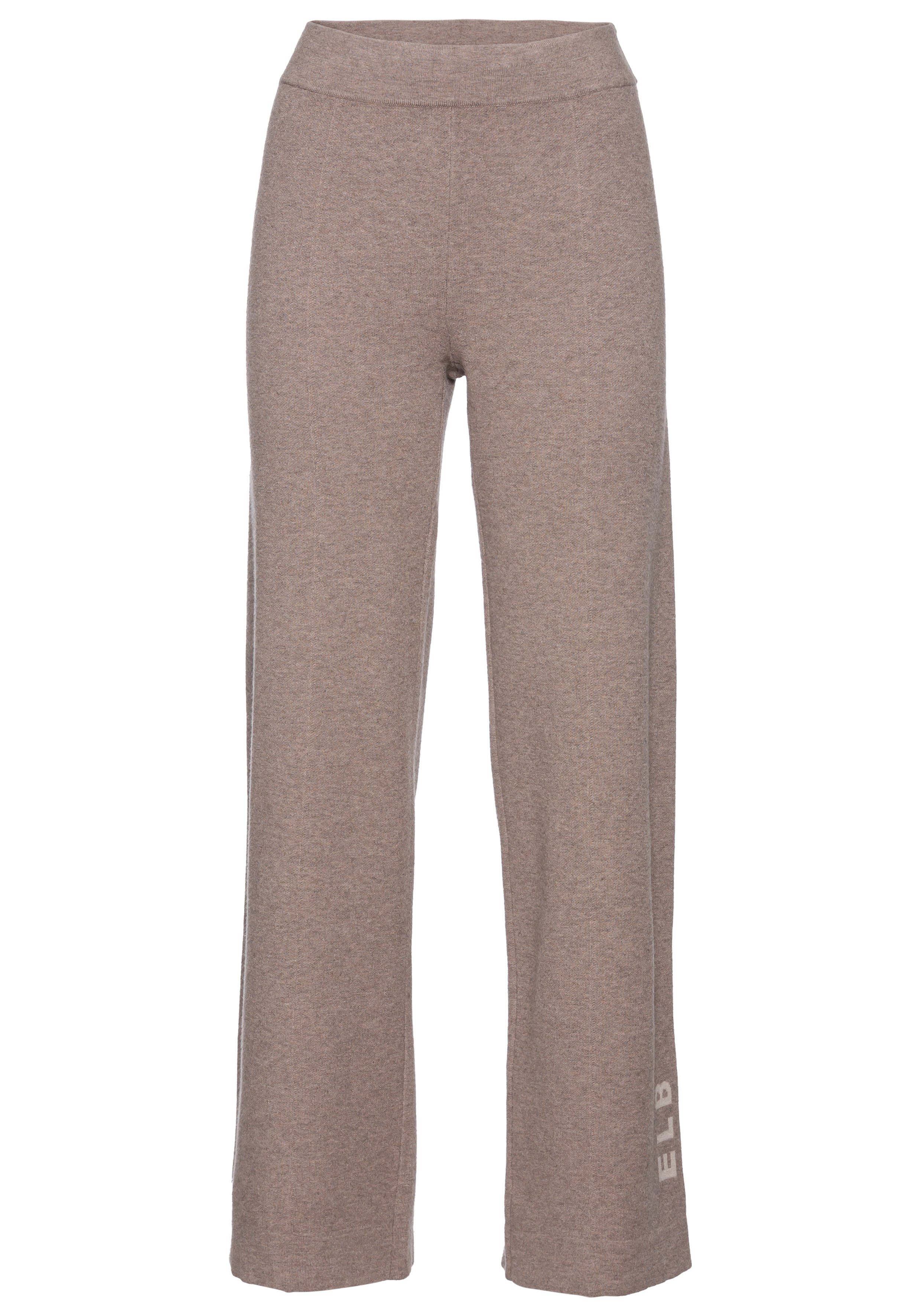 Elbsand Tricotbroek Loungebroek, relaxbroek van zacht hoogwaardig breiwerk, loungewear