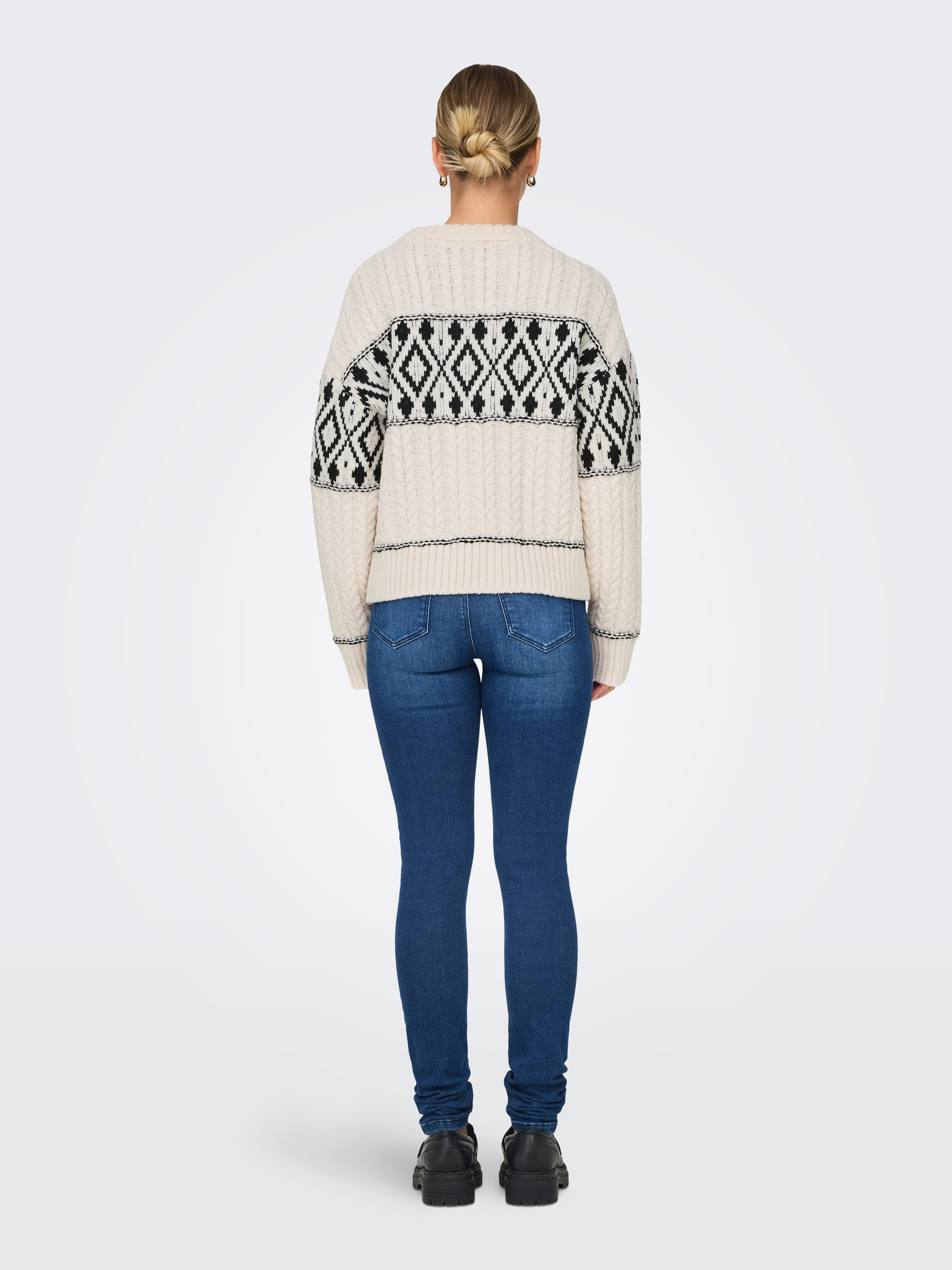 Only Gebreide trui ONLMARENT L/S PULLOVER KNT NOOS