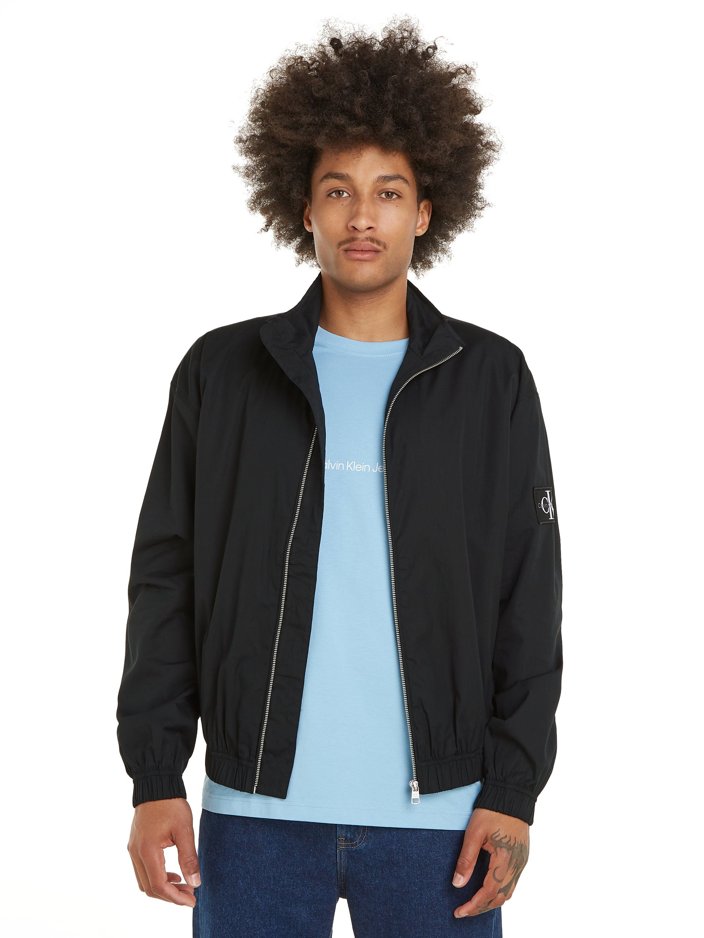 Calvin Klein Outdoorjack CASUAL UTILITY HARRINGTON heren outdoorjassen maat M zwart