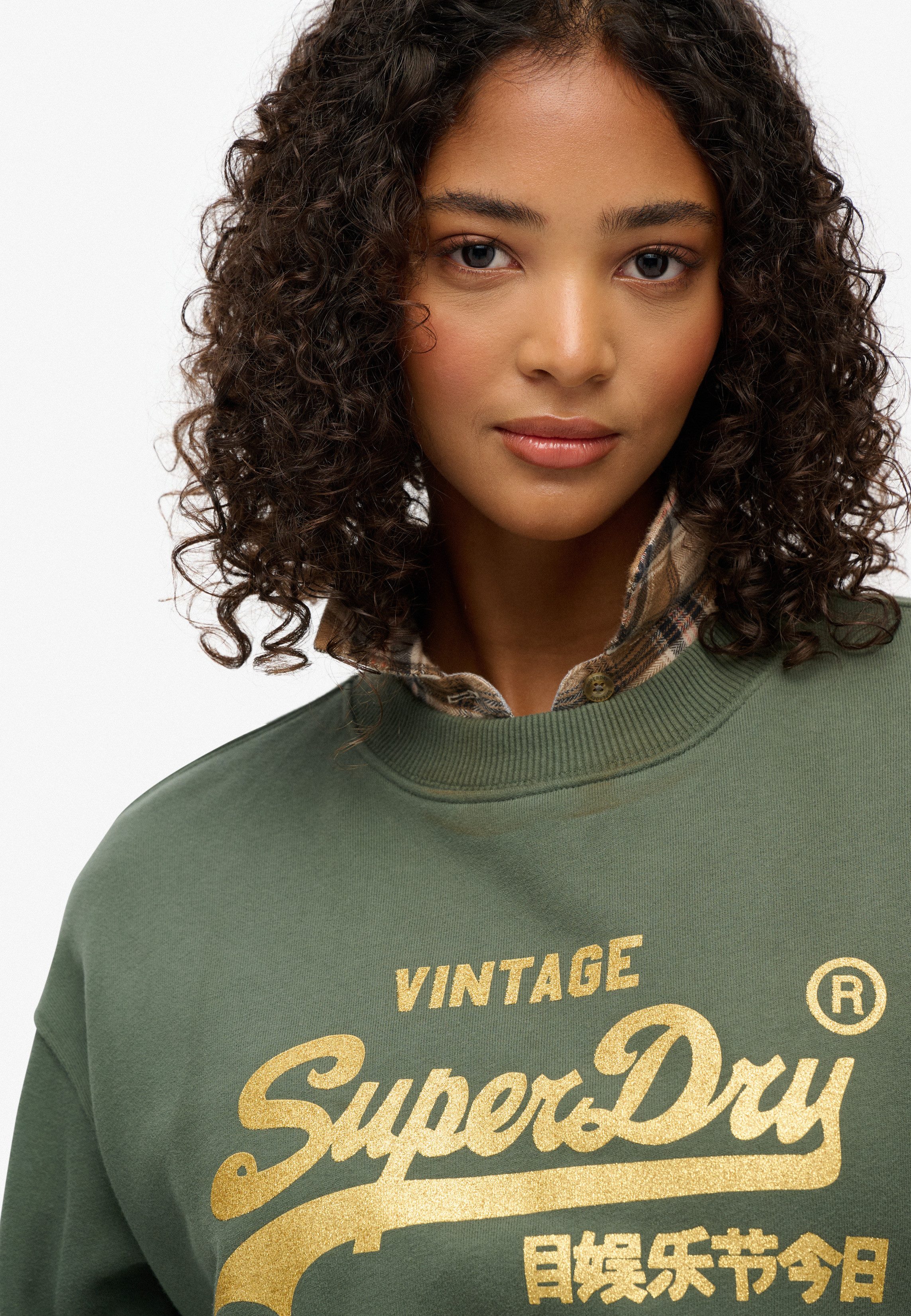 Superdry Sweatshirt EMBELLISHED VL LOOSE CREW