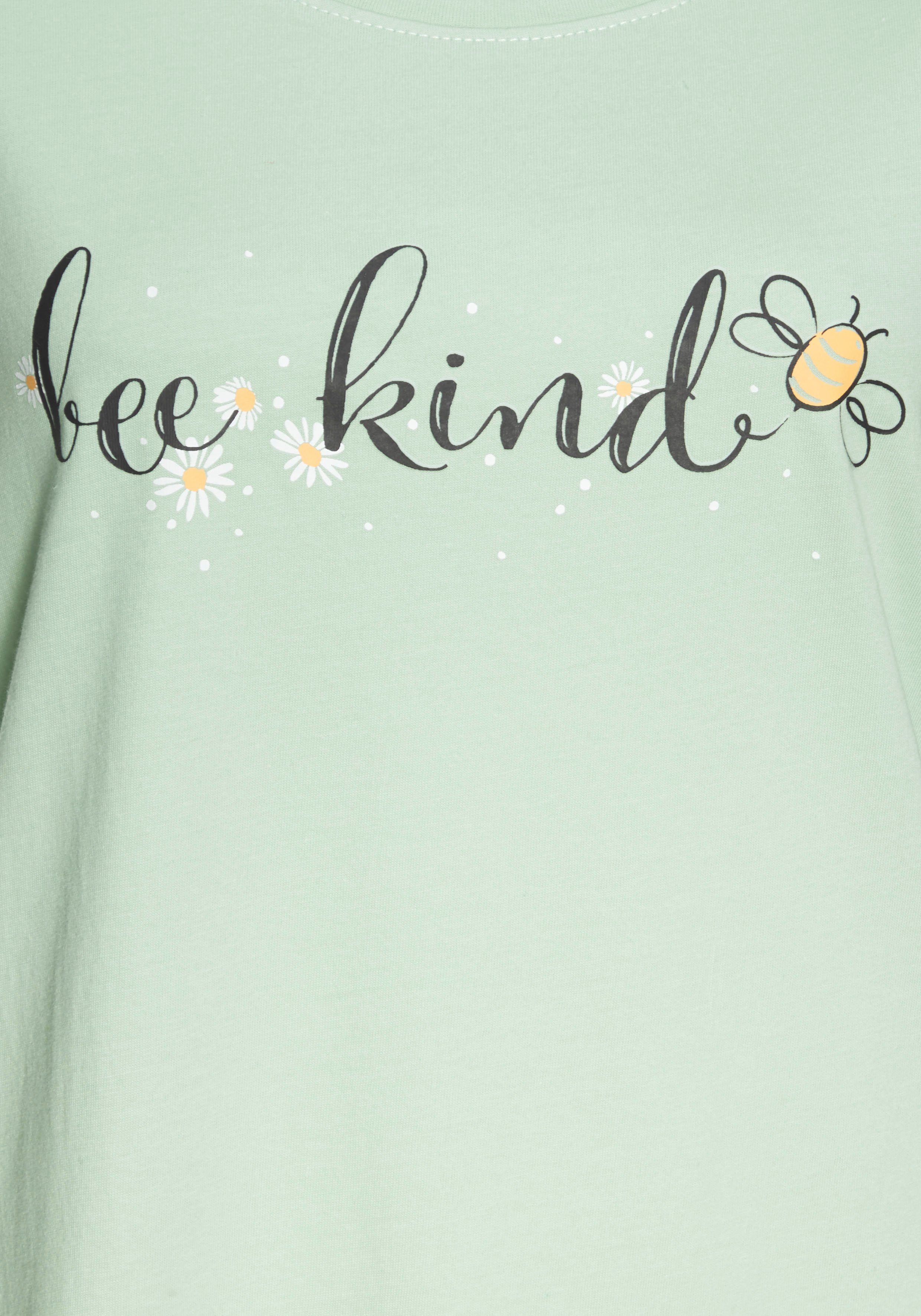 Vivance Dreams Nachthemd met madeliefje-print