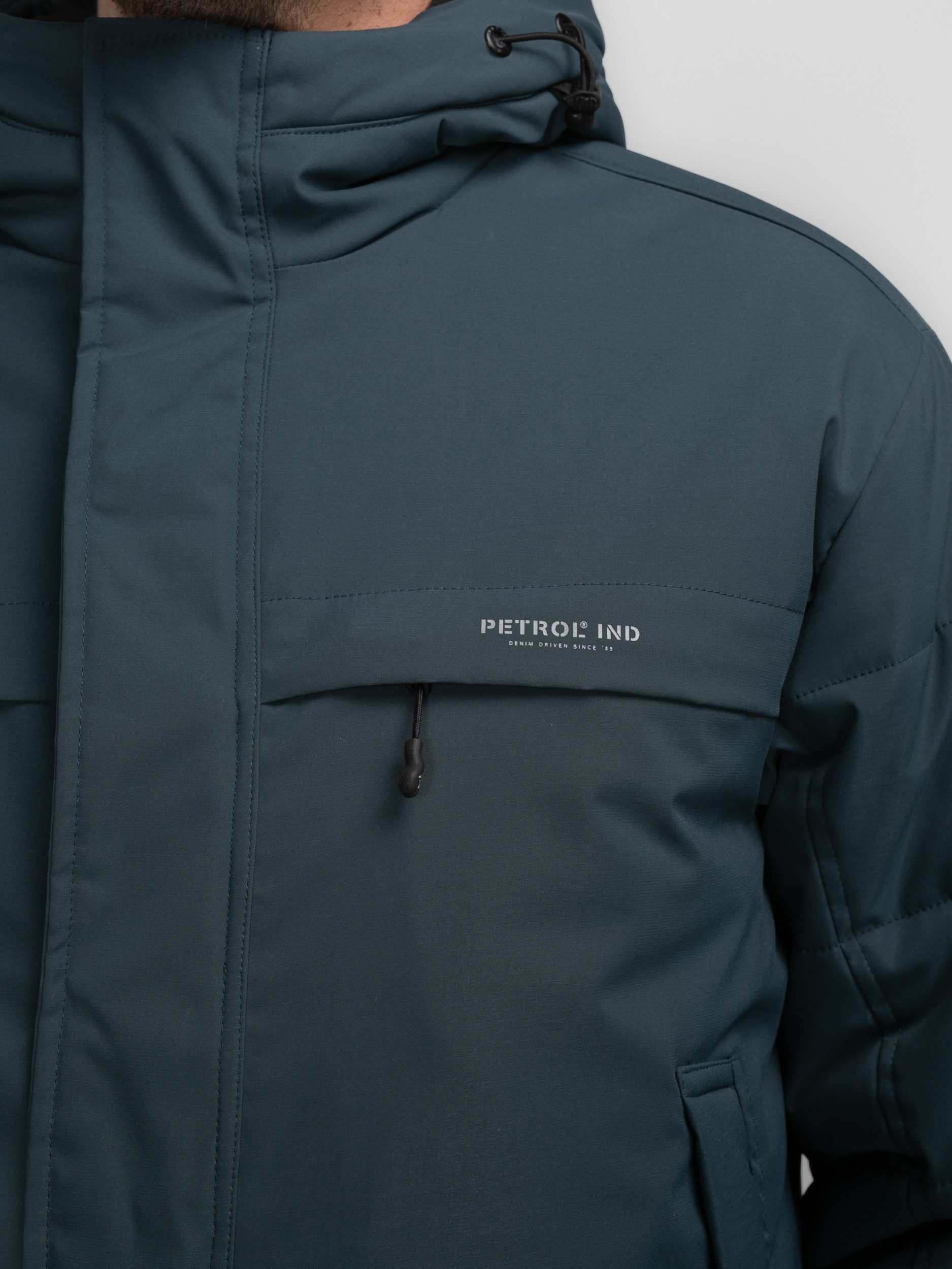 Petrol Industries Parka met verstelbare capuchon