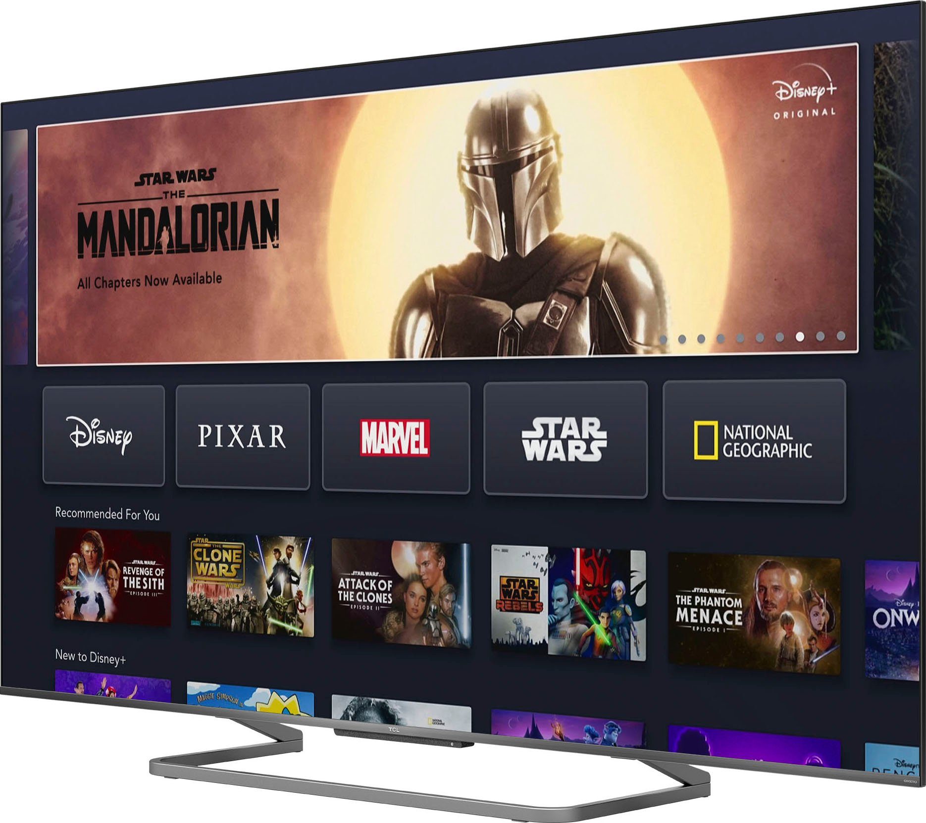 TCL QLED-TV 65C728X1, 164 cm / 65", 4K Ultra HD, Smart TV - Android TV, Android 11, Onkyo-geluidssysteem, gaming tv