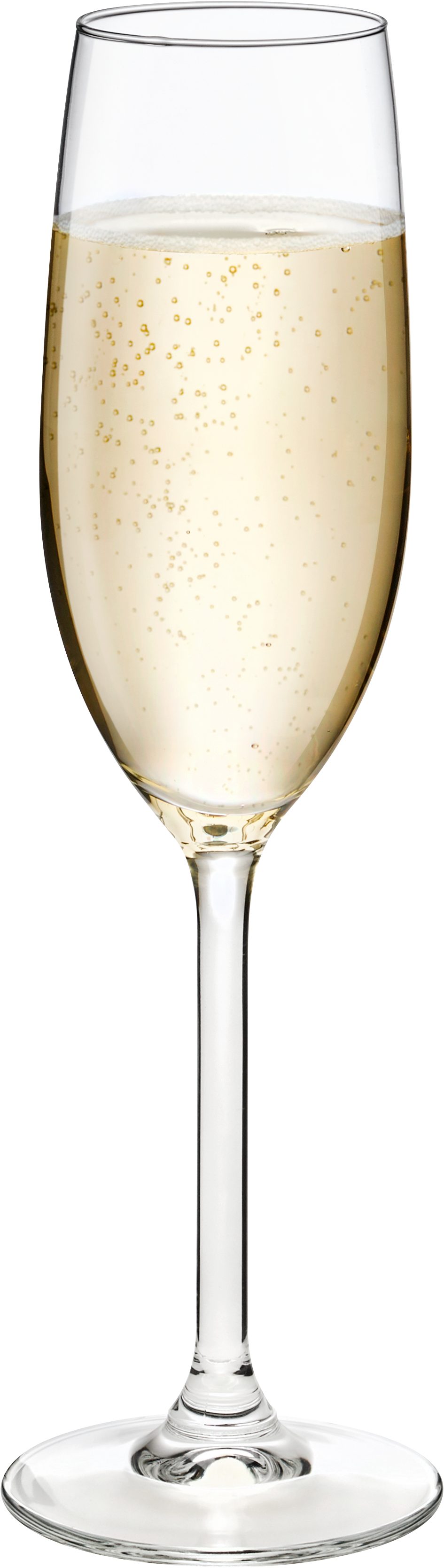 van Well Champagneglas Ida vaatwasmachinebestendig, 21 cl(set, 4-delig)