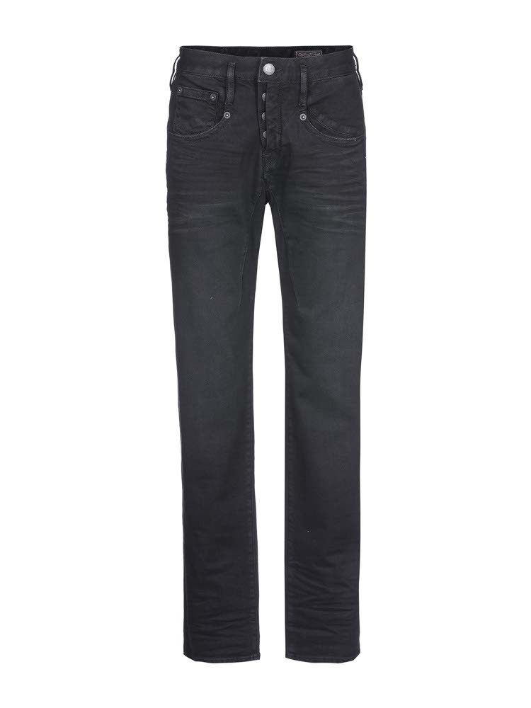 Herrlicher Boyfriendjeans Shyra Tap Long Recycled Denim Black Stretch