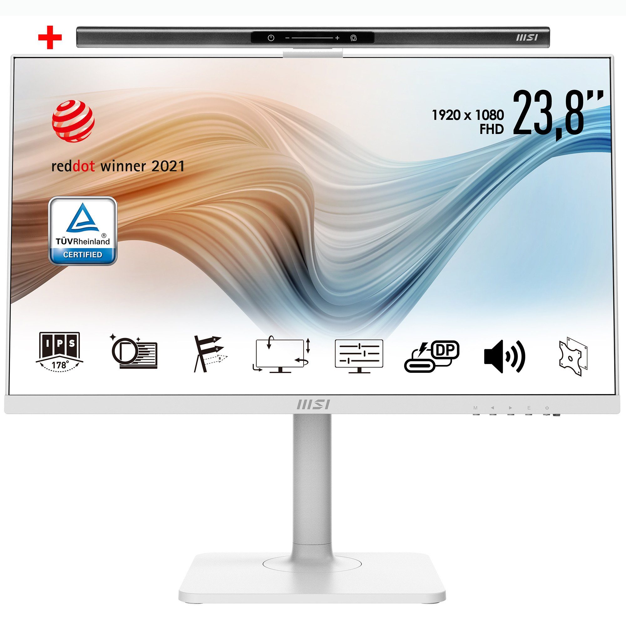 MSI Ledscherm Modern MD241PW, 60 cm / 24", Full HD