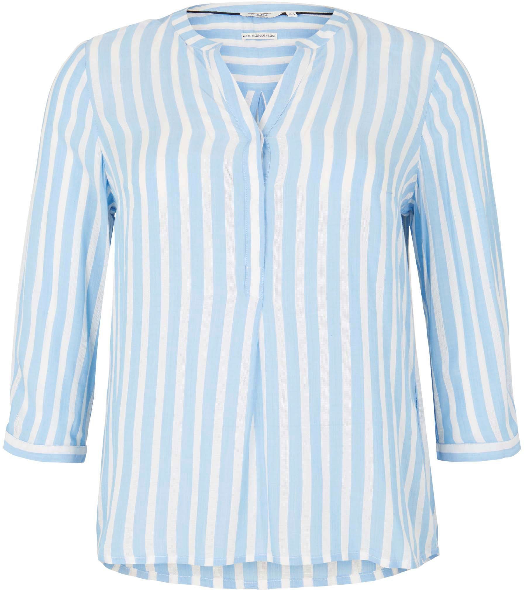 TOM TAILOR MY TRUE ME Blouse zonder sluiting met strepen