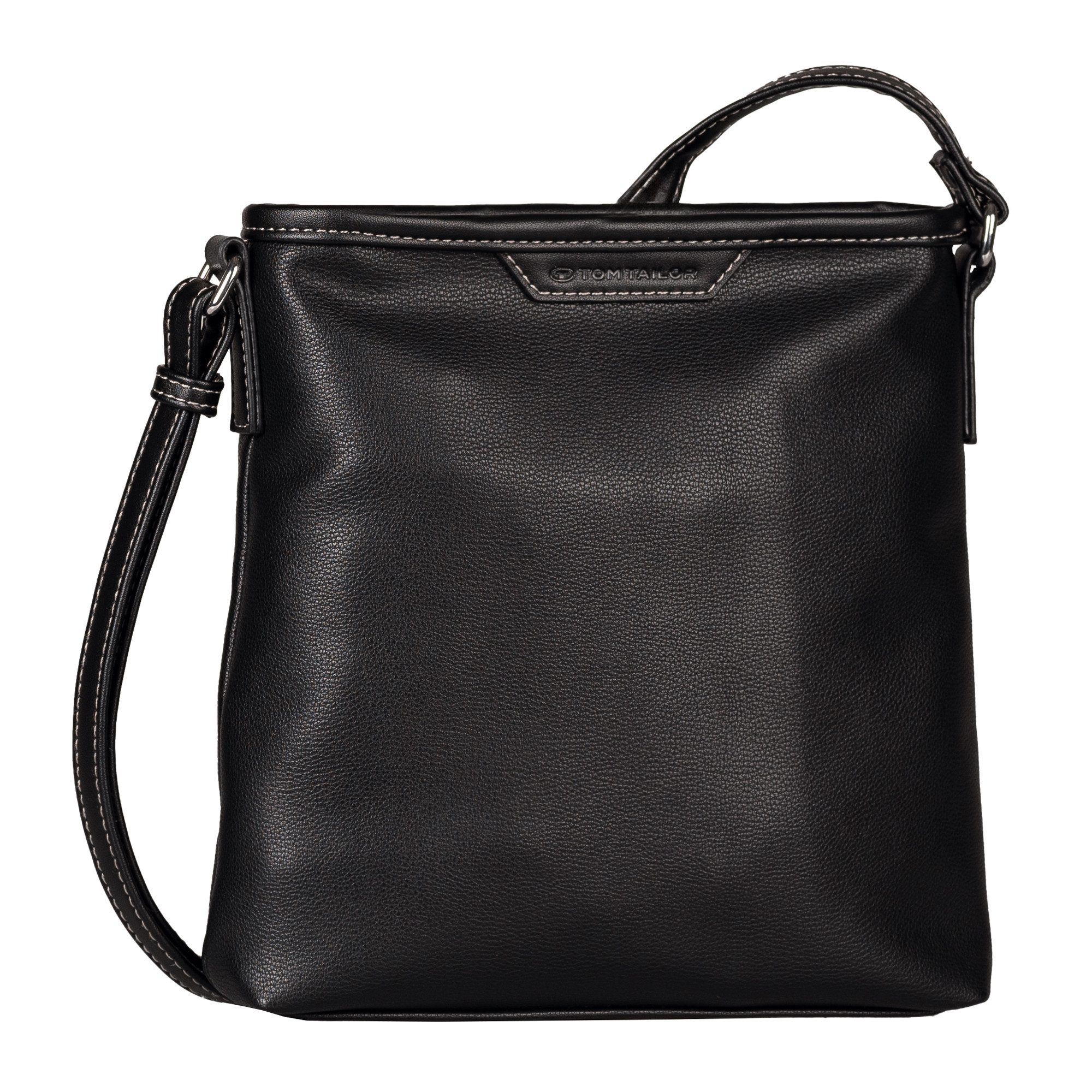 Tom Tailor Schoudertas Leora dames schoudertassen maat 24 cm zwart
