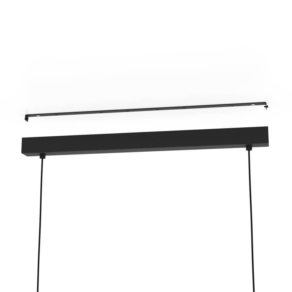 EGLO Hanglamp MINIERE Hanglamp, metaal in grijs, hanglamp met E27 fitting, 100 cm (1 stuk)