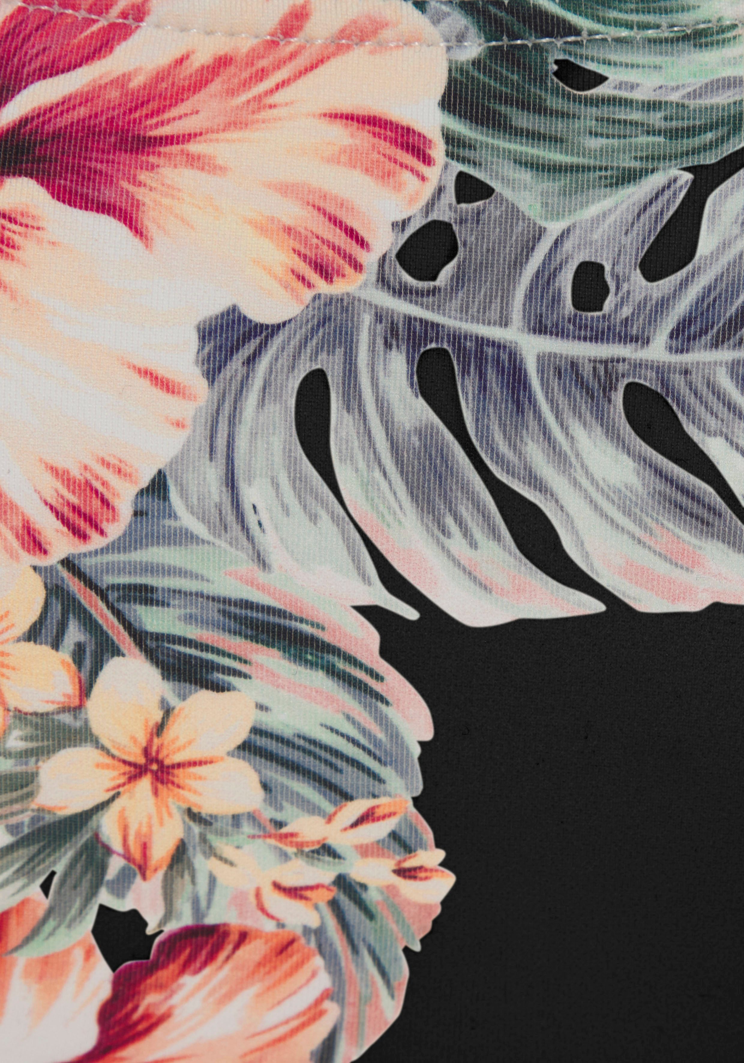 Lascana Bustierbikinitop Salsa met mooie bloemenprint