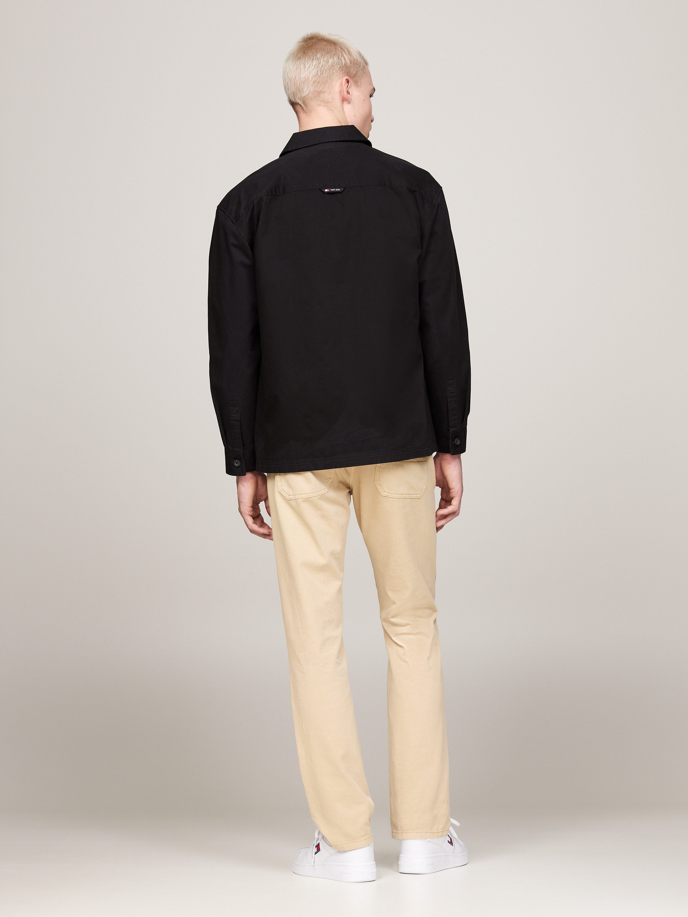 Tommy Jeans Plus Overhemdjasje TJM ESSENTIAL SOLID OS EXT