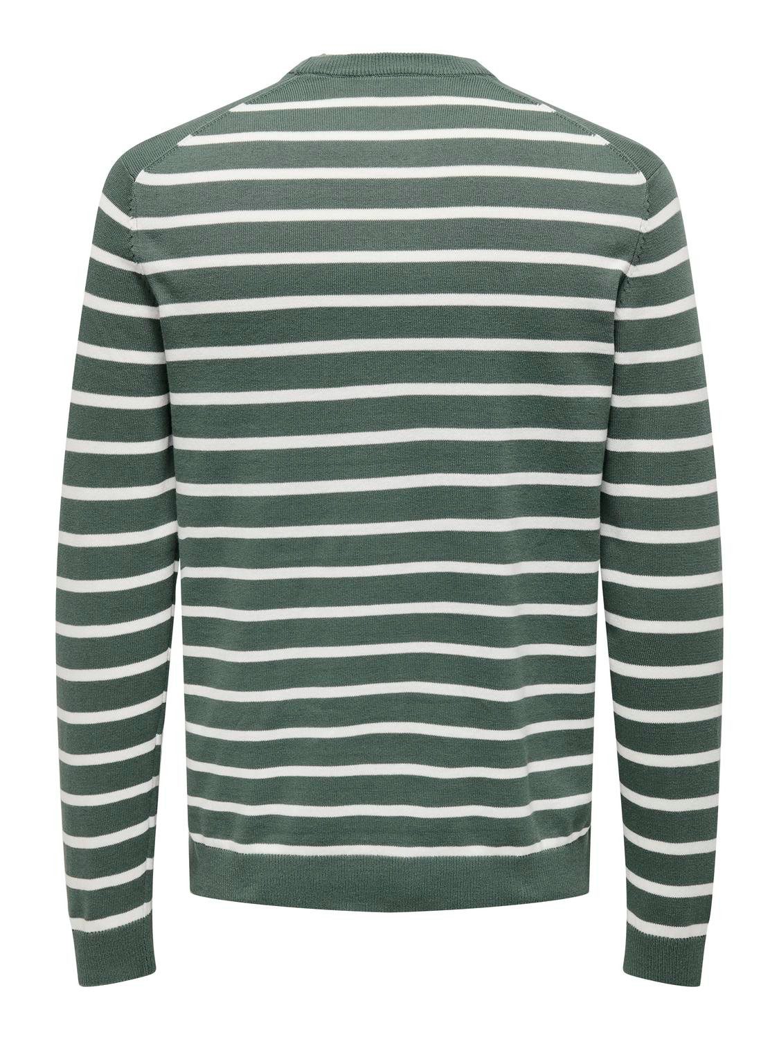 ONLY & SONS Trui met ronde hals ONSALEX 12 SOLID CREW NECK KNIT
