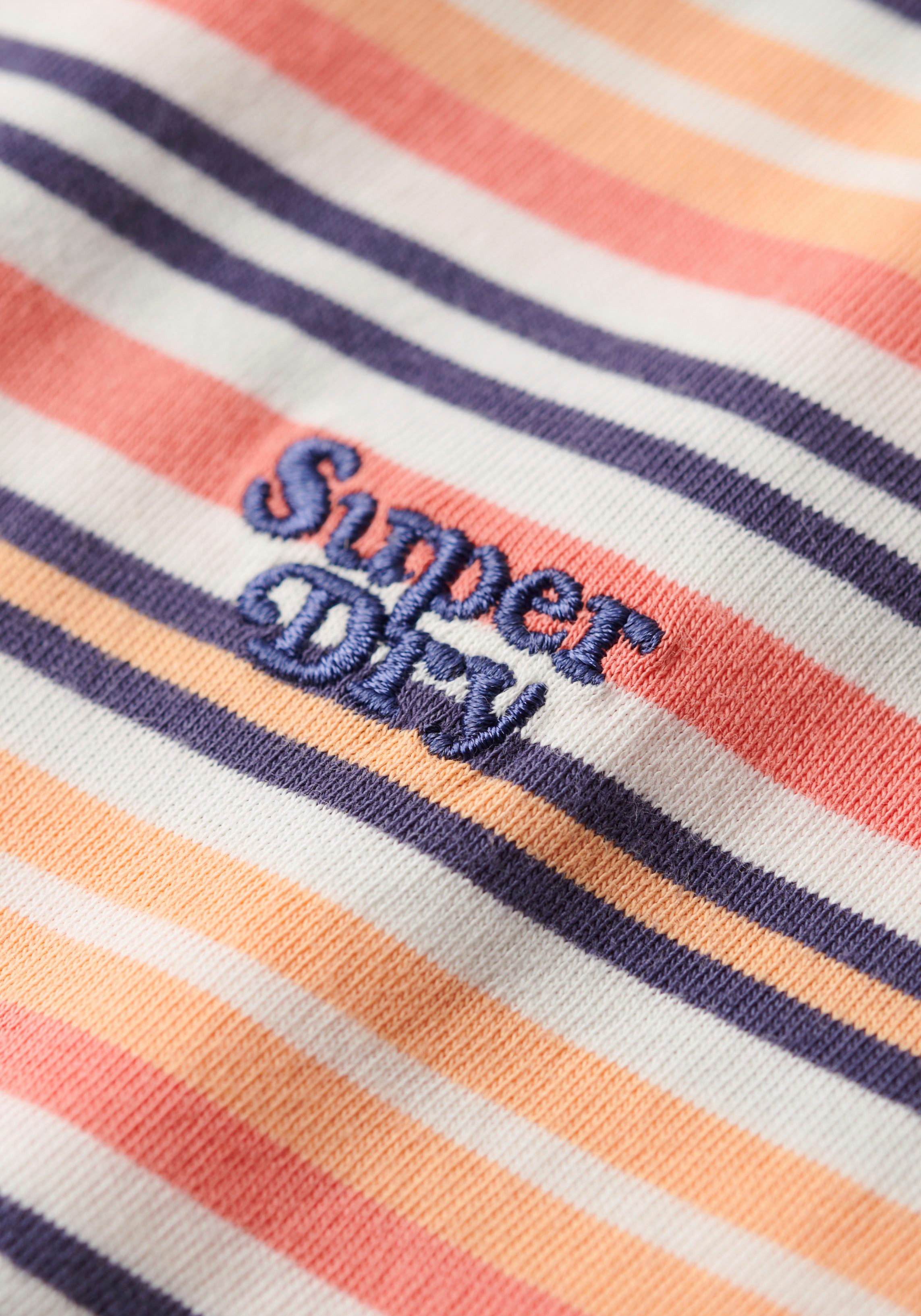 Superdry Shirt met korte mouwen ESSENTIAL LOGO STR FITTED TEE