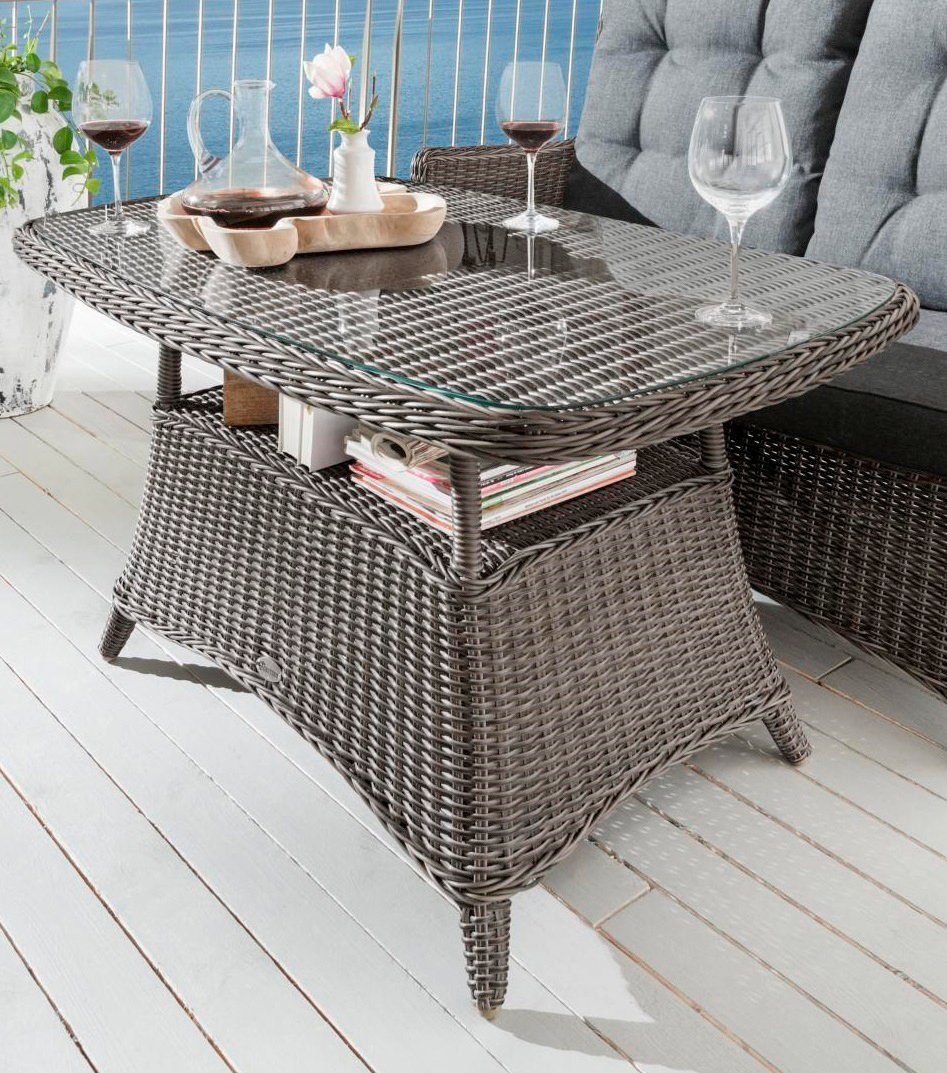 Destiny Tuin-eethoek Casa Aluminium, polyrotan (set, 13-delig)