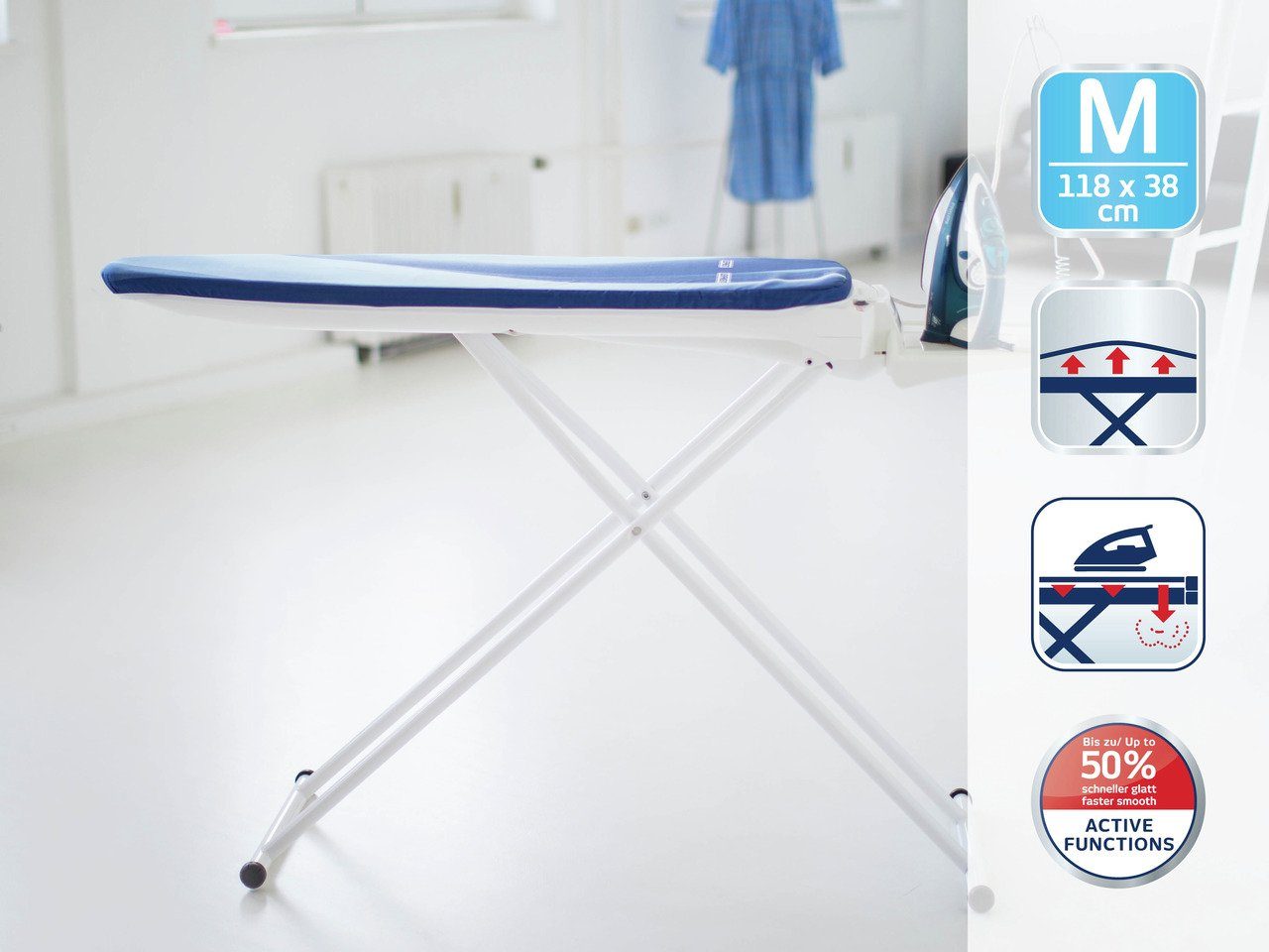 Leifheit Actieve strijkplank AirActive M