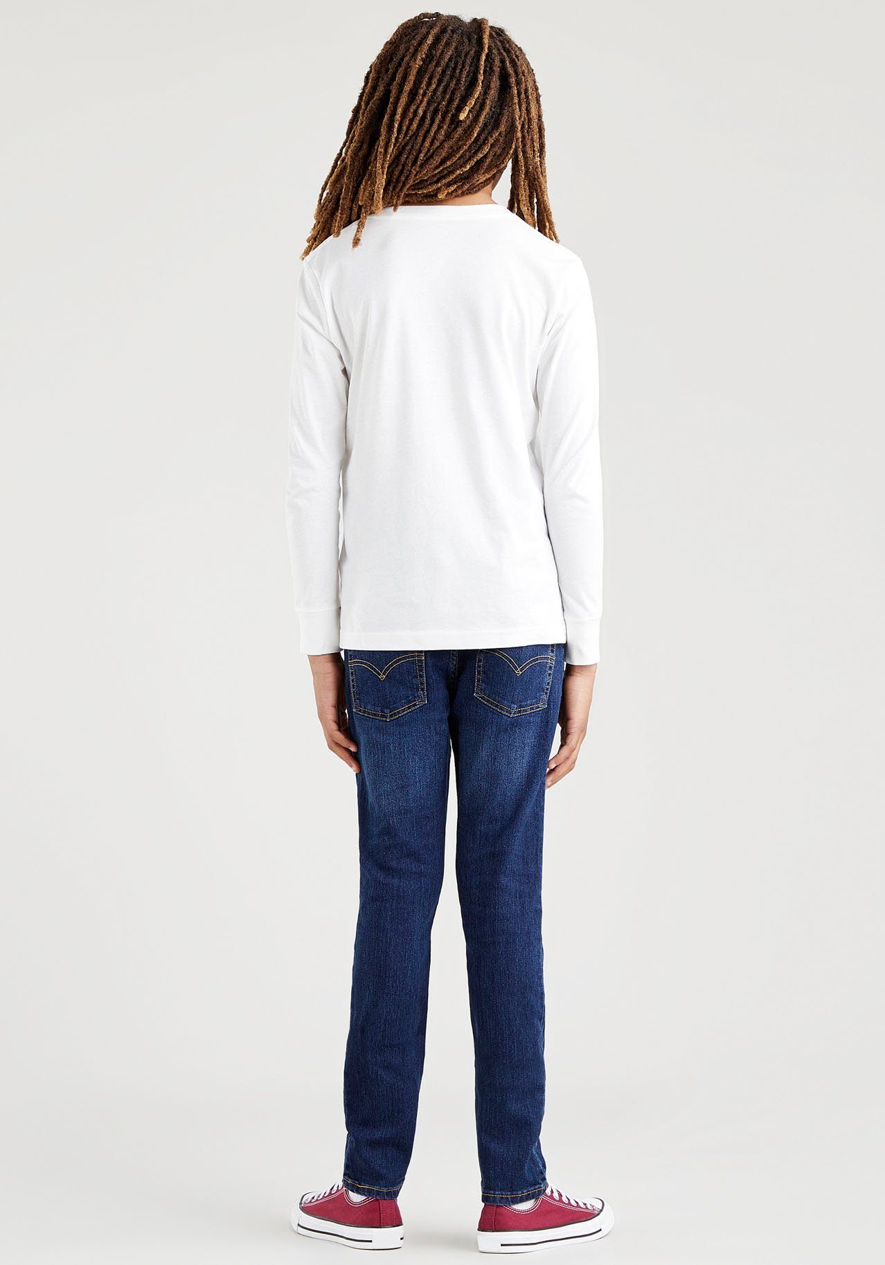 Levi's Kidswear Shirt met lange mouwen LVB LS GRAPHIC TEE SHIRT
