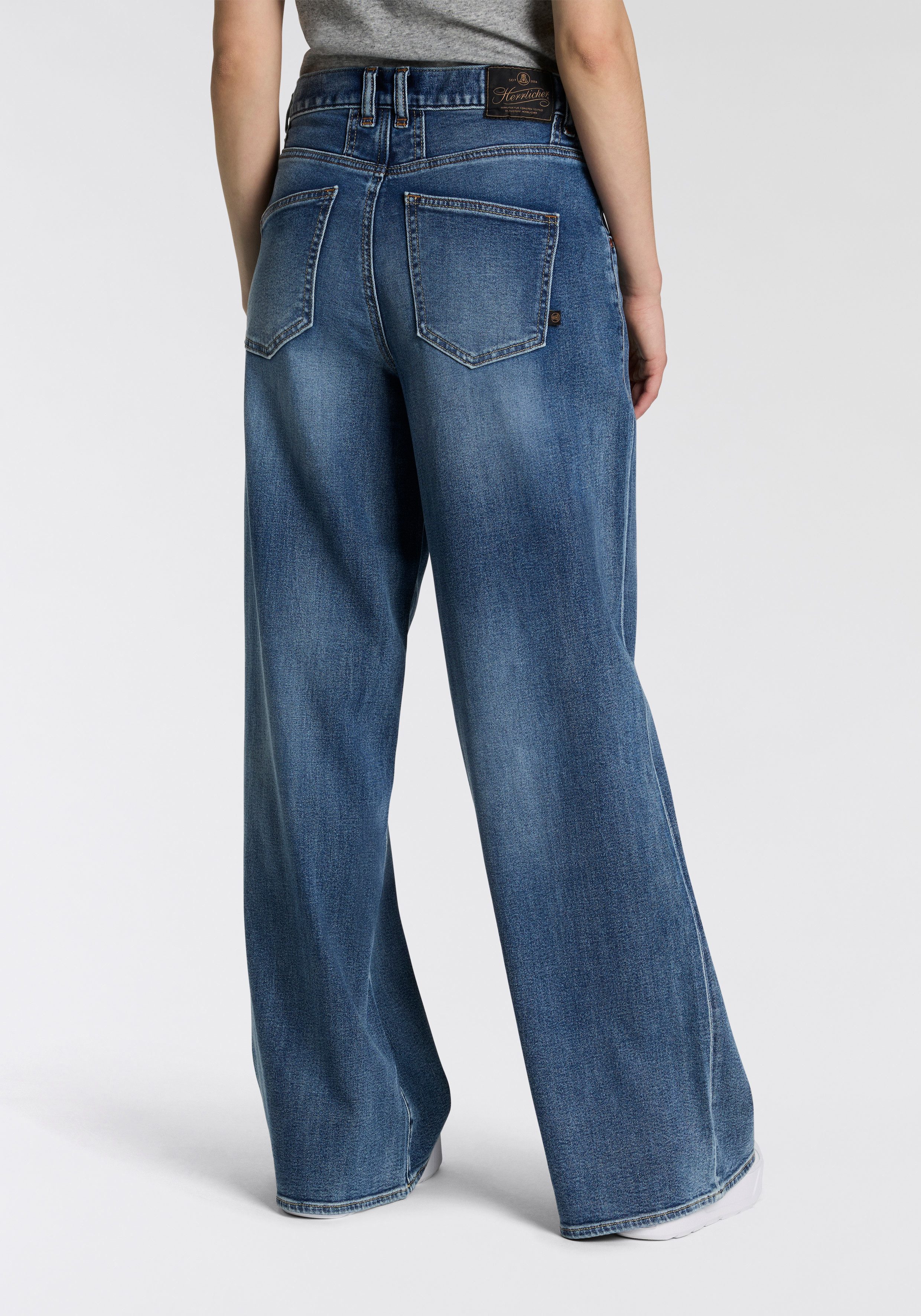 Herrlicher 5-pocket jeans Brooke Wide Denim Comfort