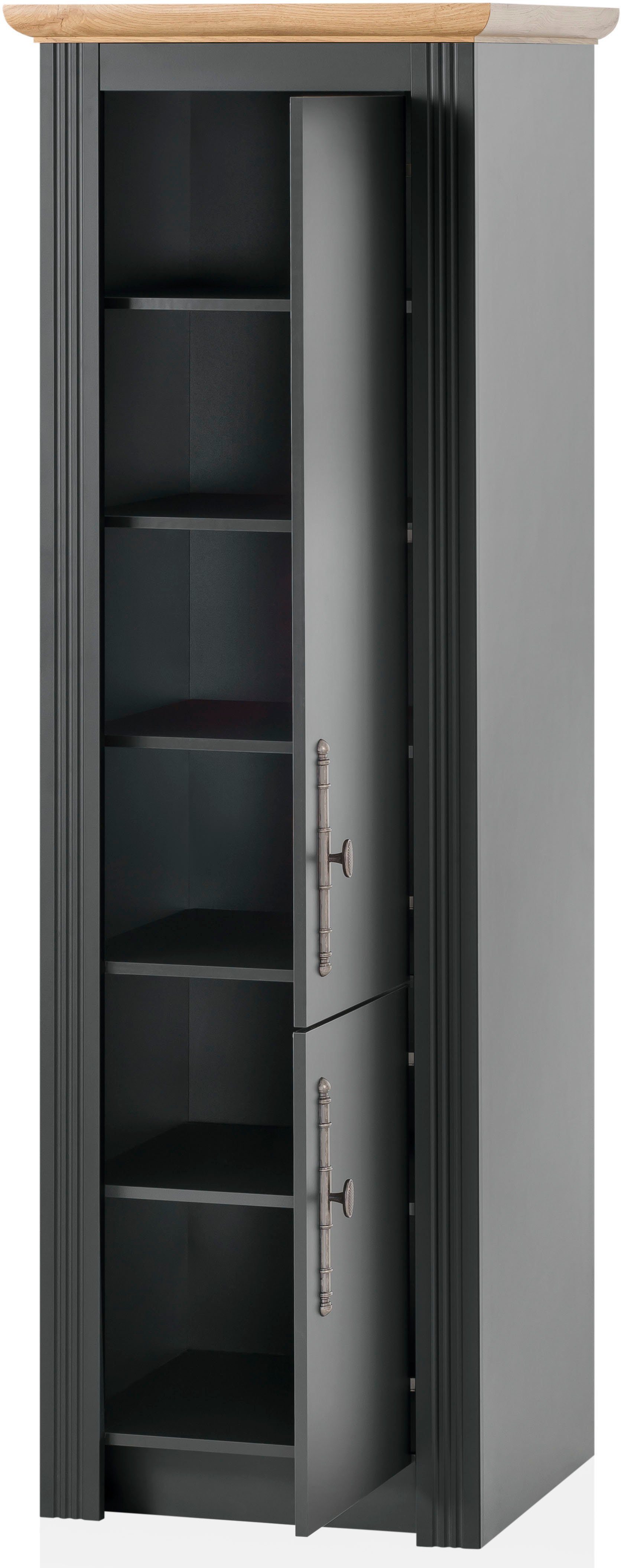 Kochstation Hoge kast KS-Westminster in romantische landelijke stijl, hoogte 202 cm, exclusief by otto