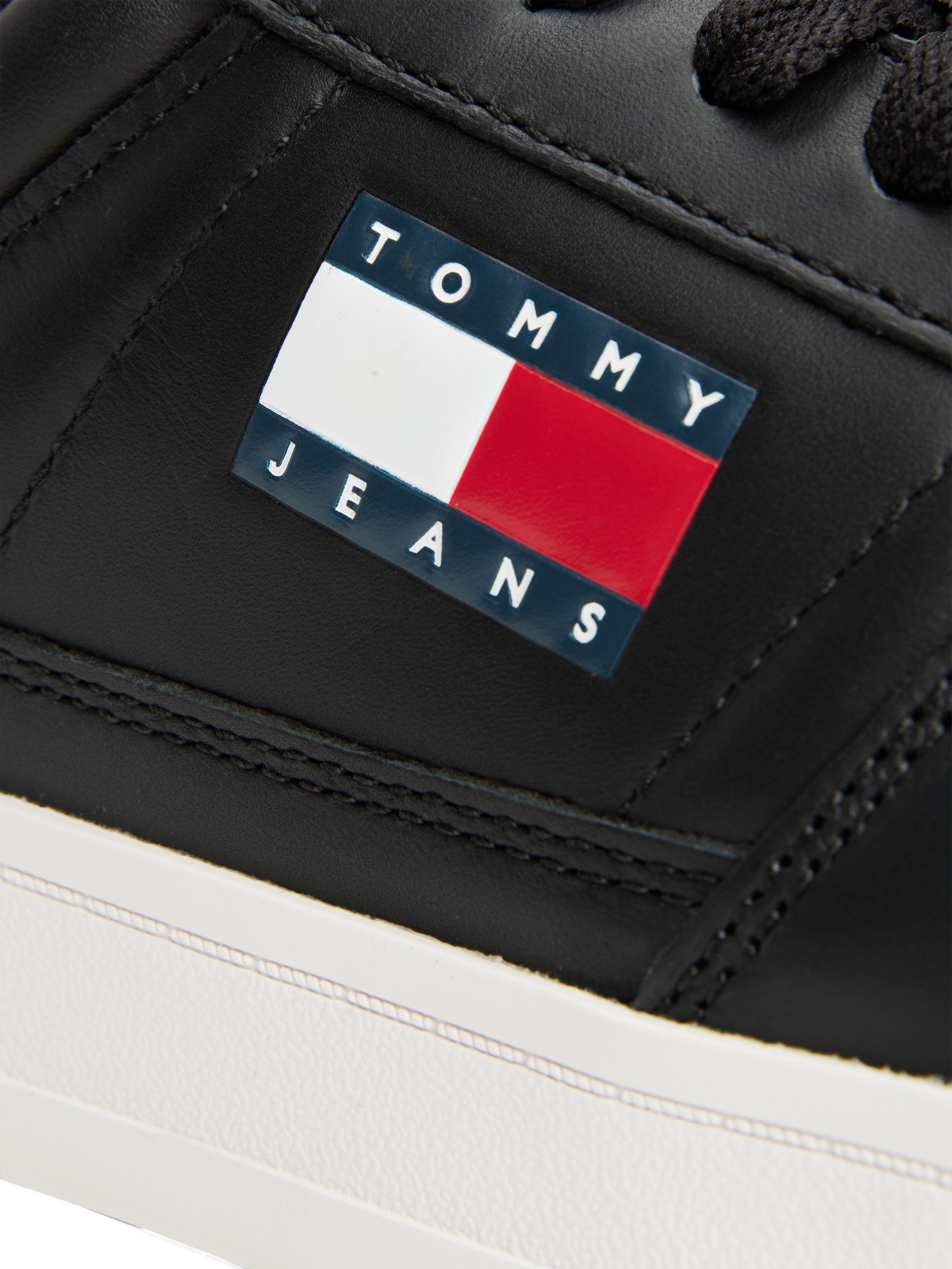 TOMMY JEANS Sneakers TJM THE GREENWICH NEW ESS , vrijetijdsschoen, lage schoen, veterschoen in basket-style