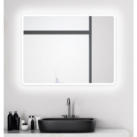 Talos Badspiegel Moon 80x60 cm, design lichtspiegel